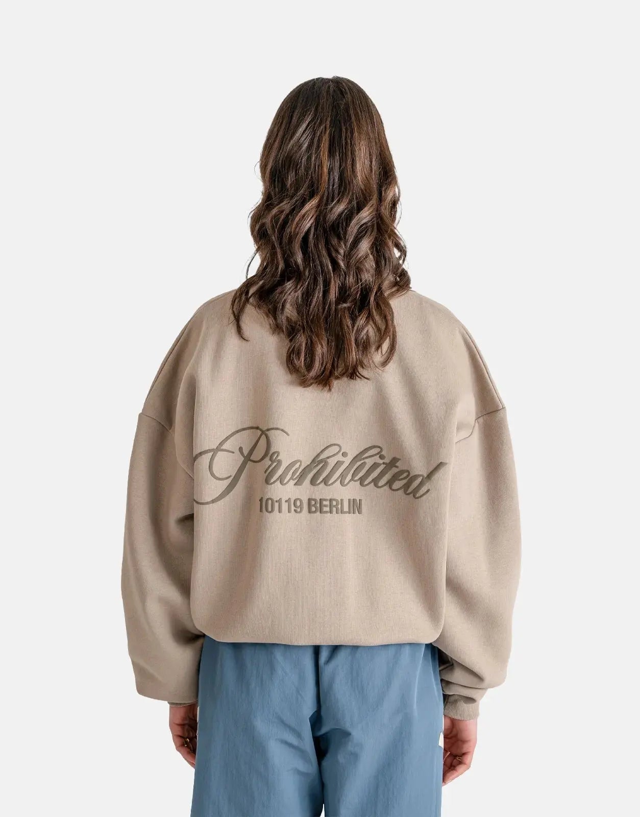 Prohibited Hometown Dust Grey Crew Neck - Subwear