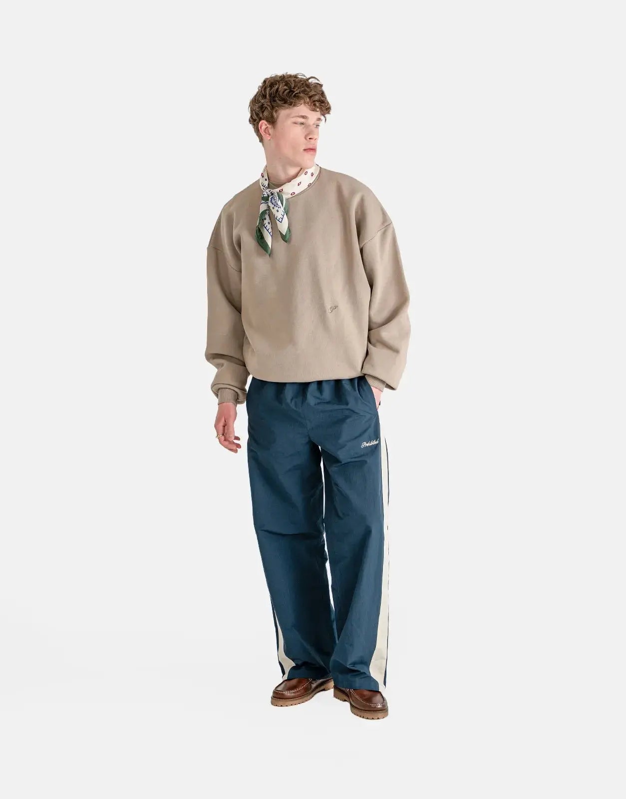 Prohibited Hometown Dust Grey Crew Neck - Subwear