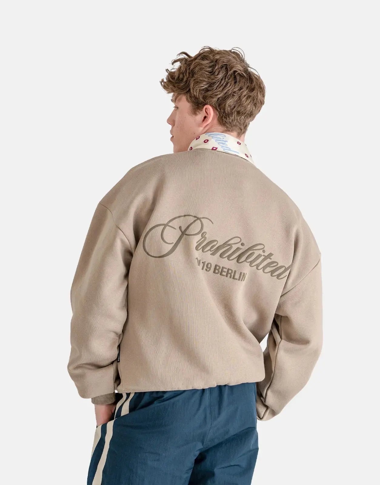 Prohibited Hometown Dust Grey Crew Neck - Subwear