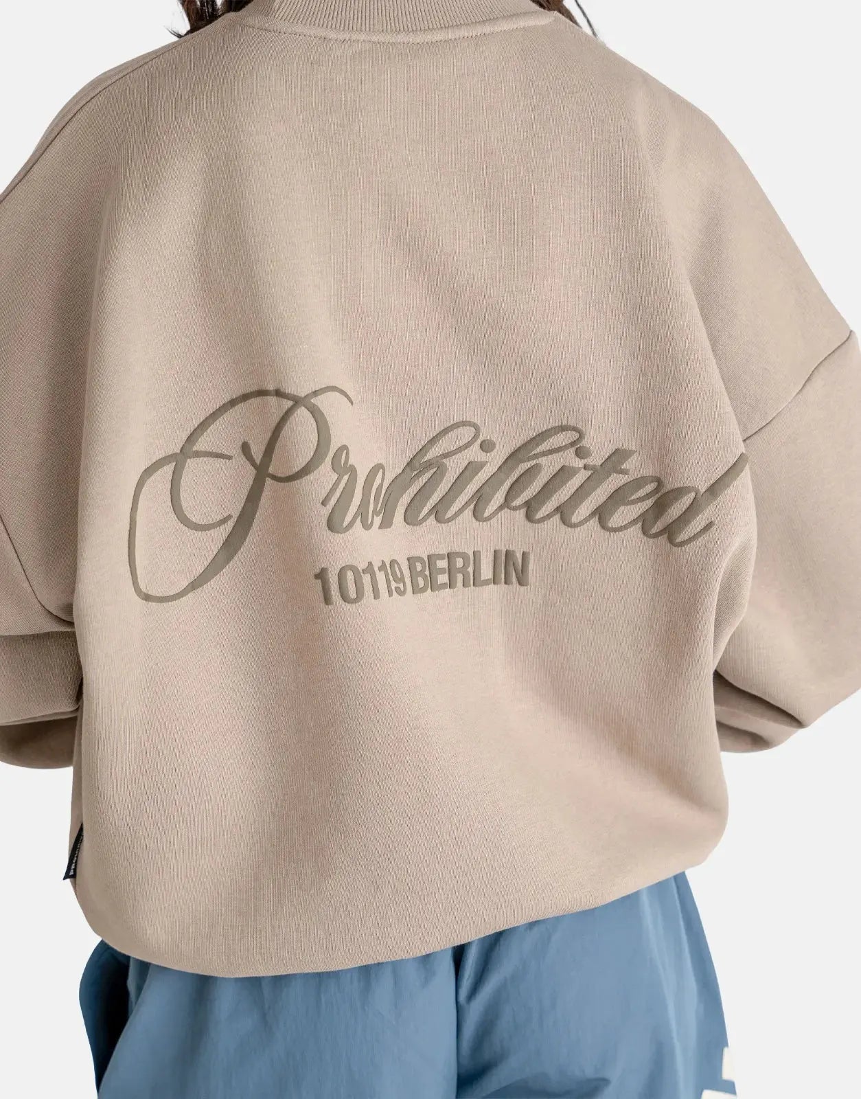 Prohibited Hometown Dust Grey Crew Neck - Subwear