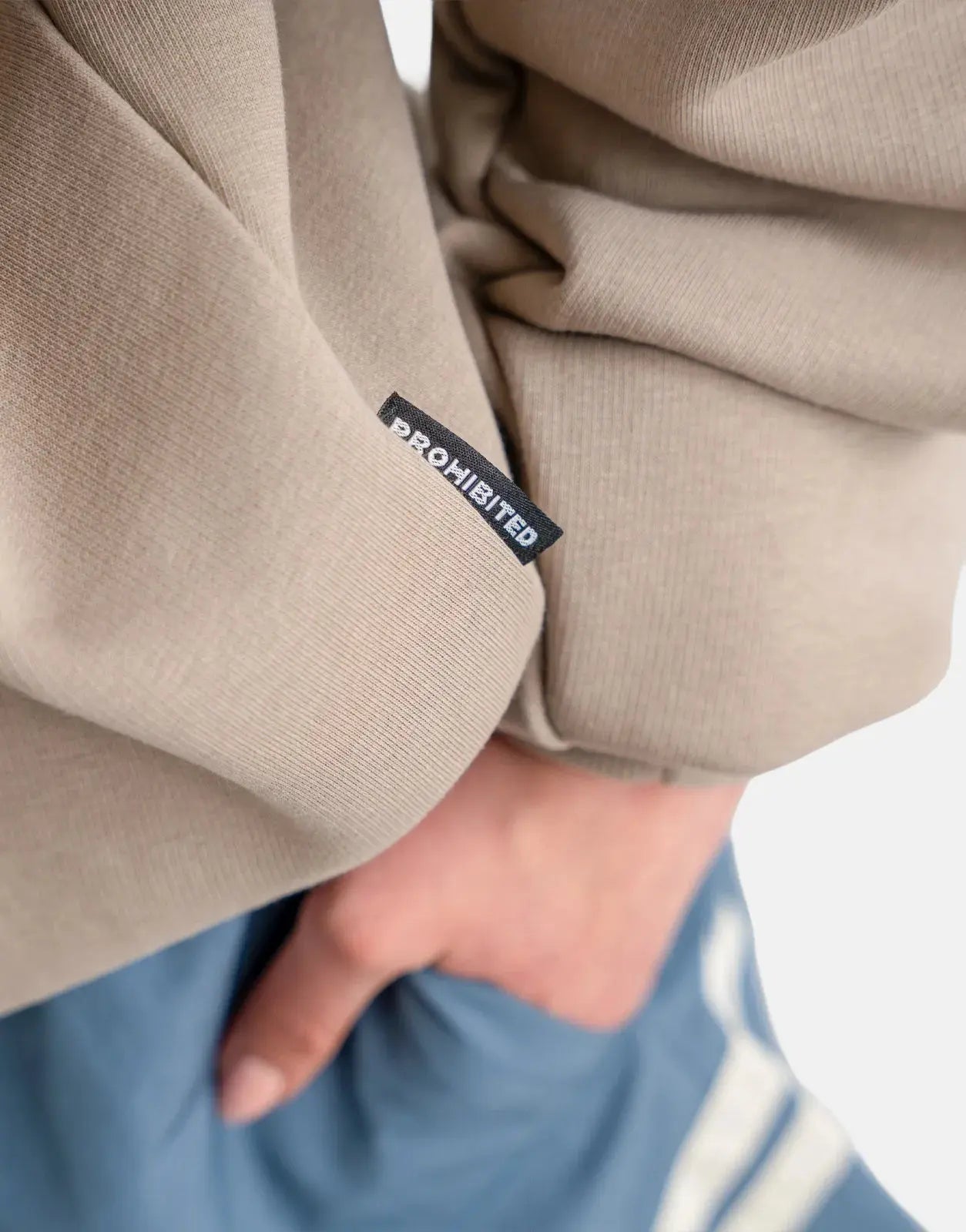 Prohibited Hometown Dust Grey Crew Neck - Subwear