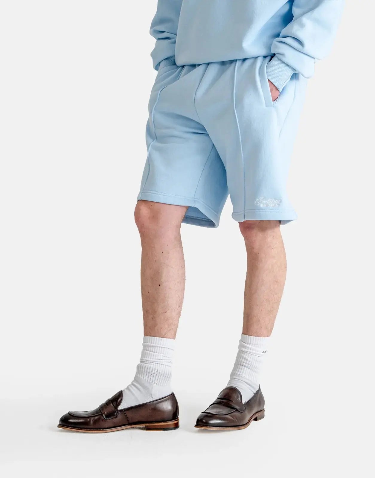 Prohibited Hometown Sky Blue Sweatshorts - Subwear