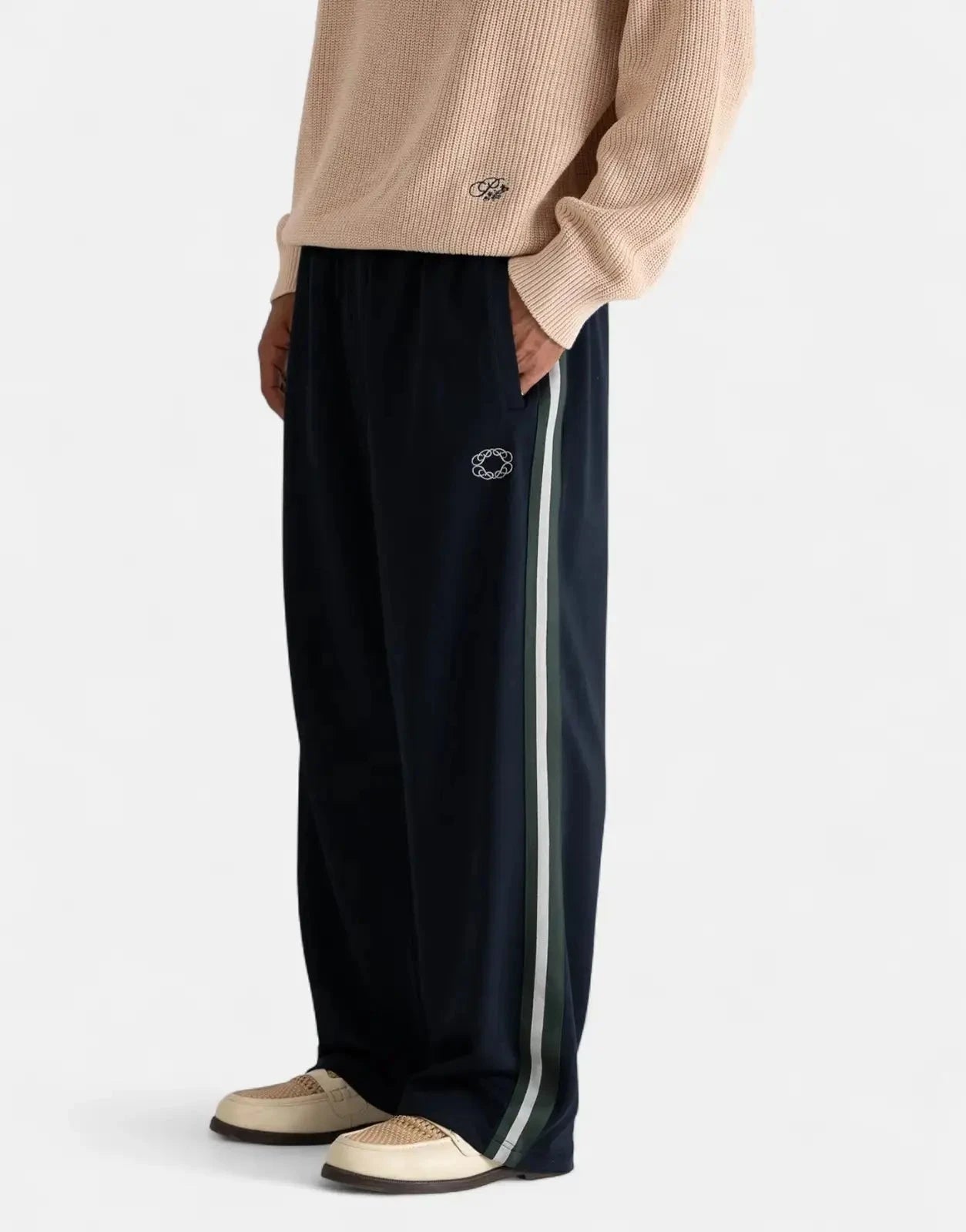 Prohibited Trail Navy Track Pants - Subwear
