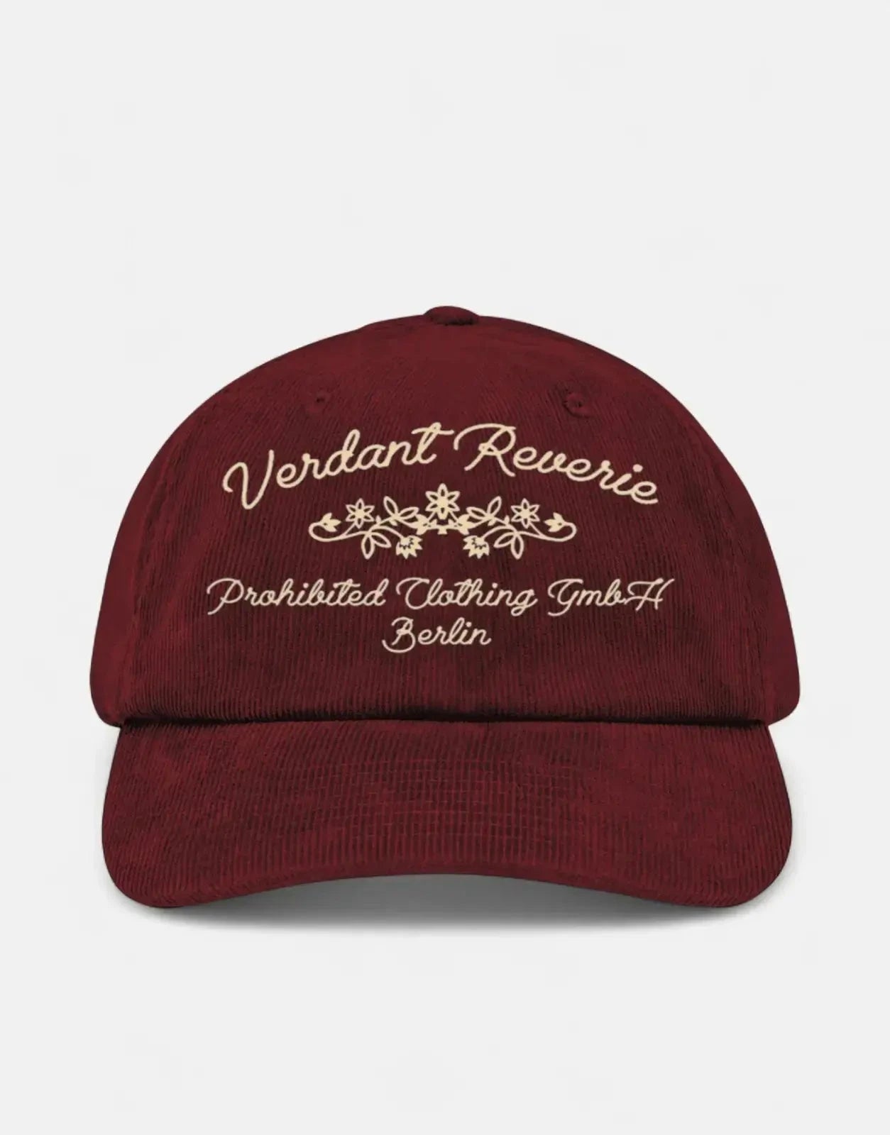 Prohibited Verdant Reverie Bordeaux Cap - Subwear
