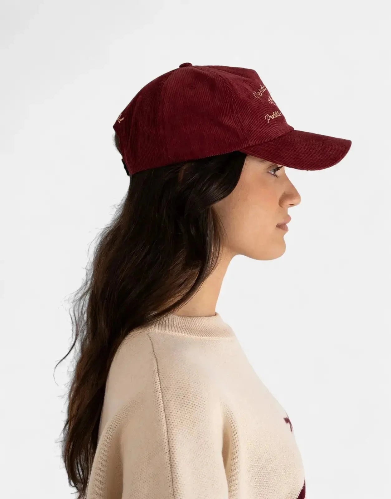 Prohibited Verdant Reverie Bordeaux Cap - Subwear
