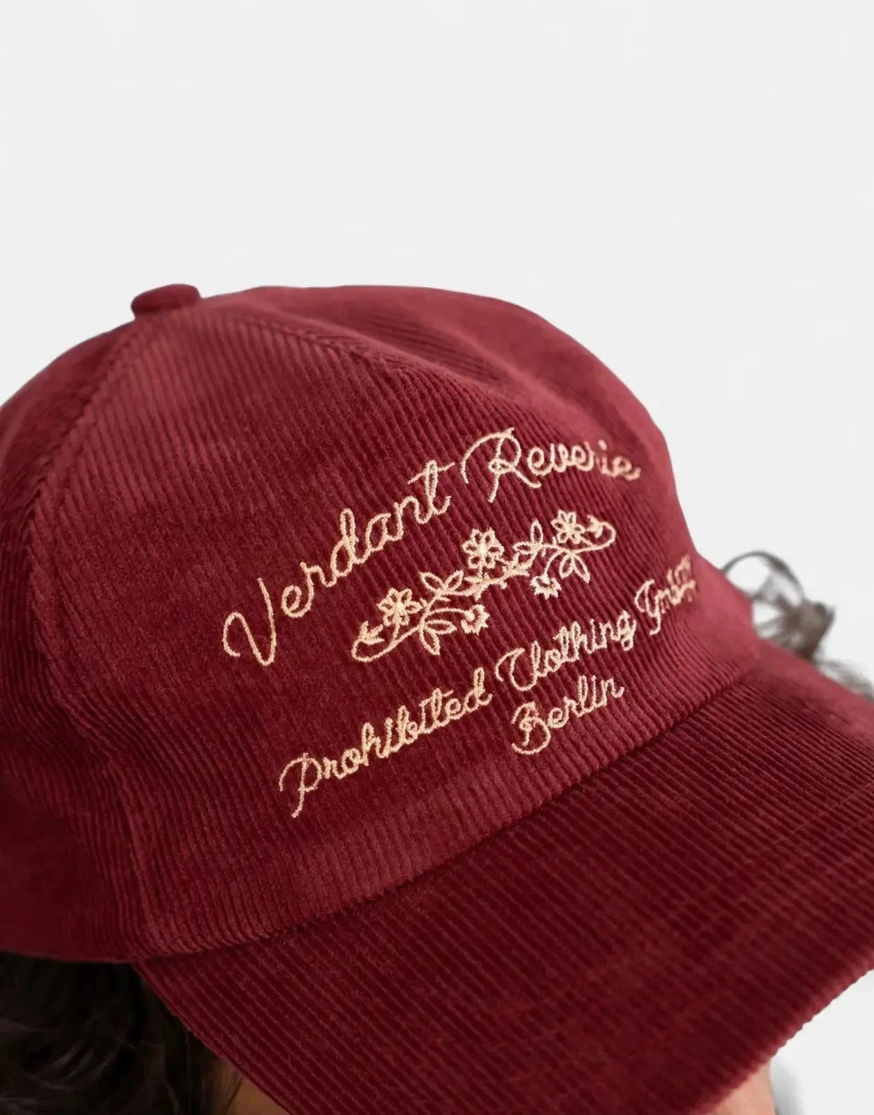 Prohibited Verdant Reverie Bordeaux Cap - Subwear