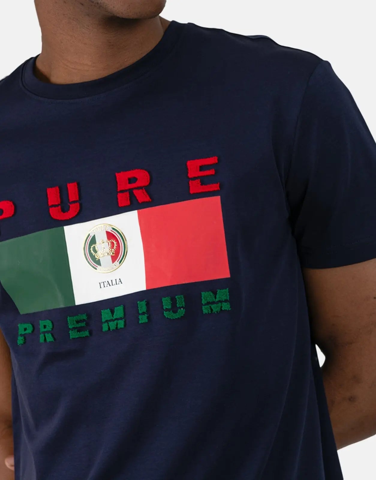 Pure Premium Fabio Navy T-Shirt - Subwear