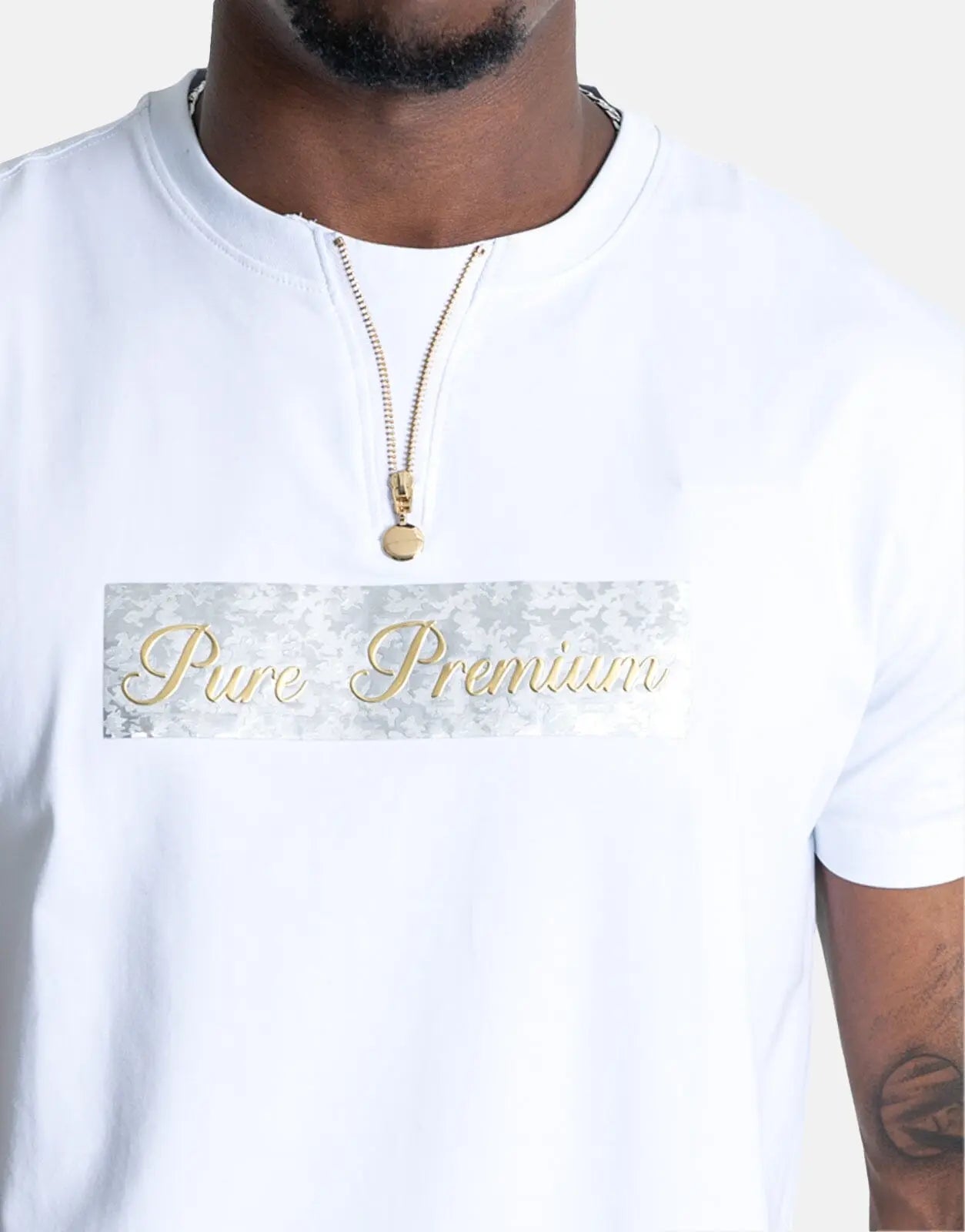 Pure Premium Galaxy White T-Shirt - Subwear