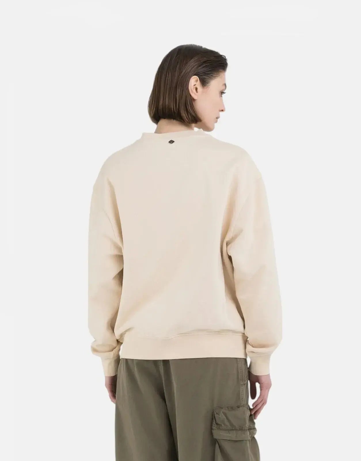 Replay Attitude Light Sand Oversized T-Shirt - Subwear