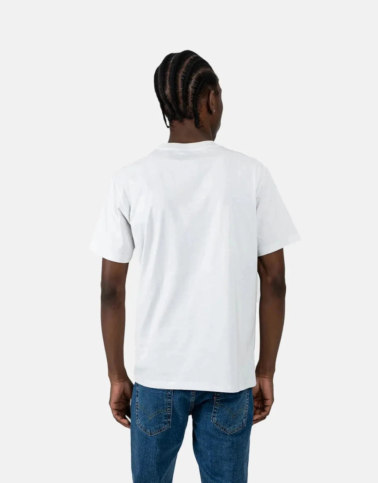 Replay Centre Chest Badge White T-Shirt - Subwear