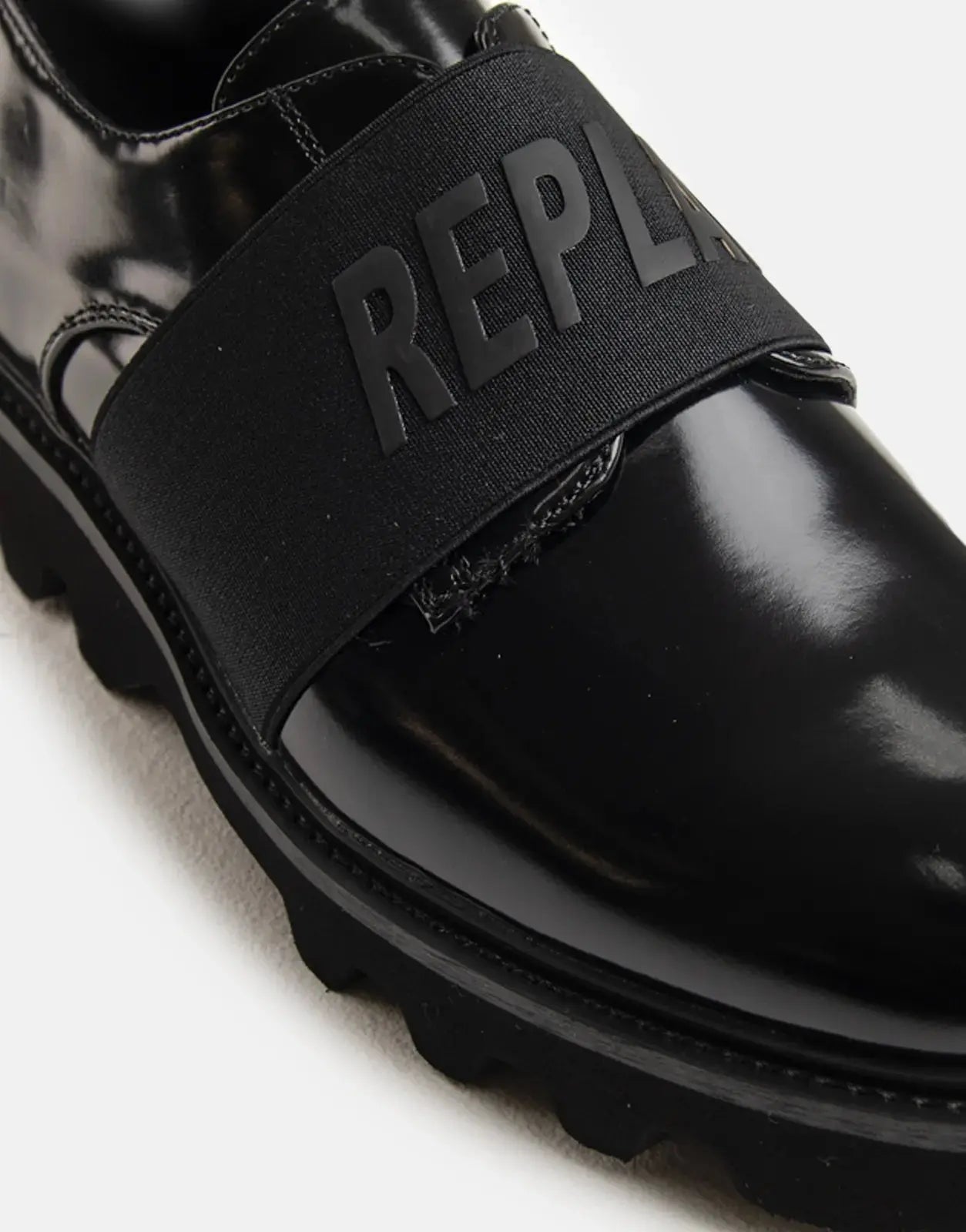 Replay Canver Brush Black Shoes - Subwear