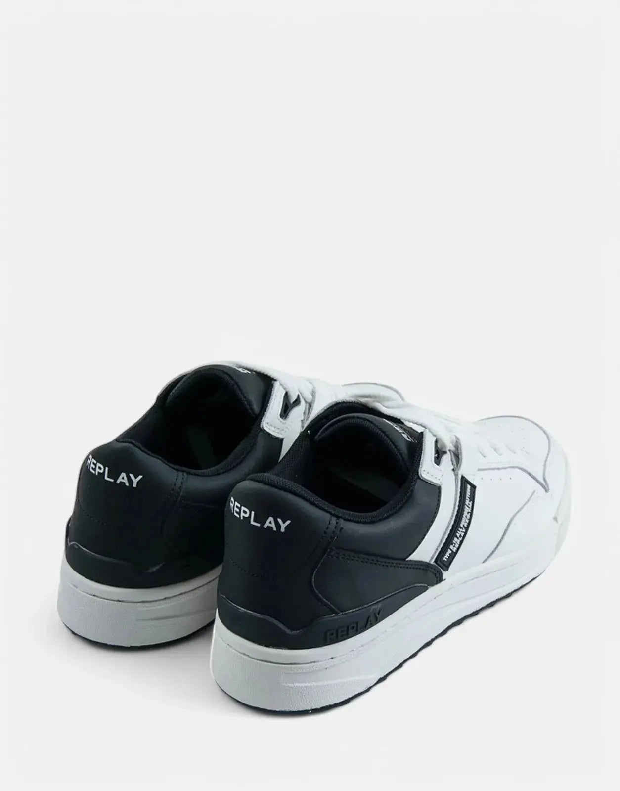 Replay Cross Type L White/Black Sneakers - Subwear