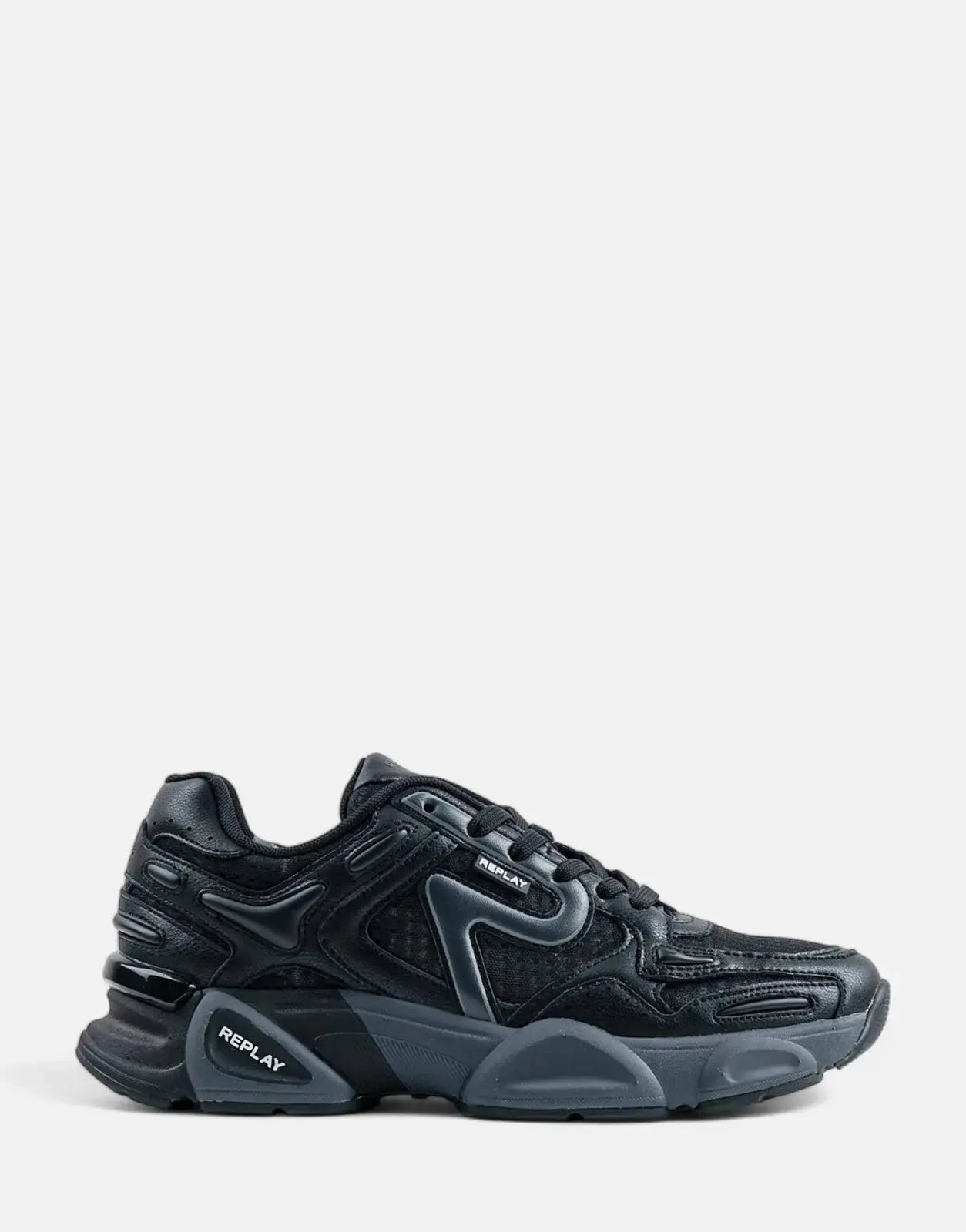 Replay Destiny M Black Sneakers - Subwear