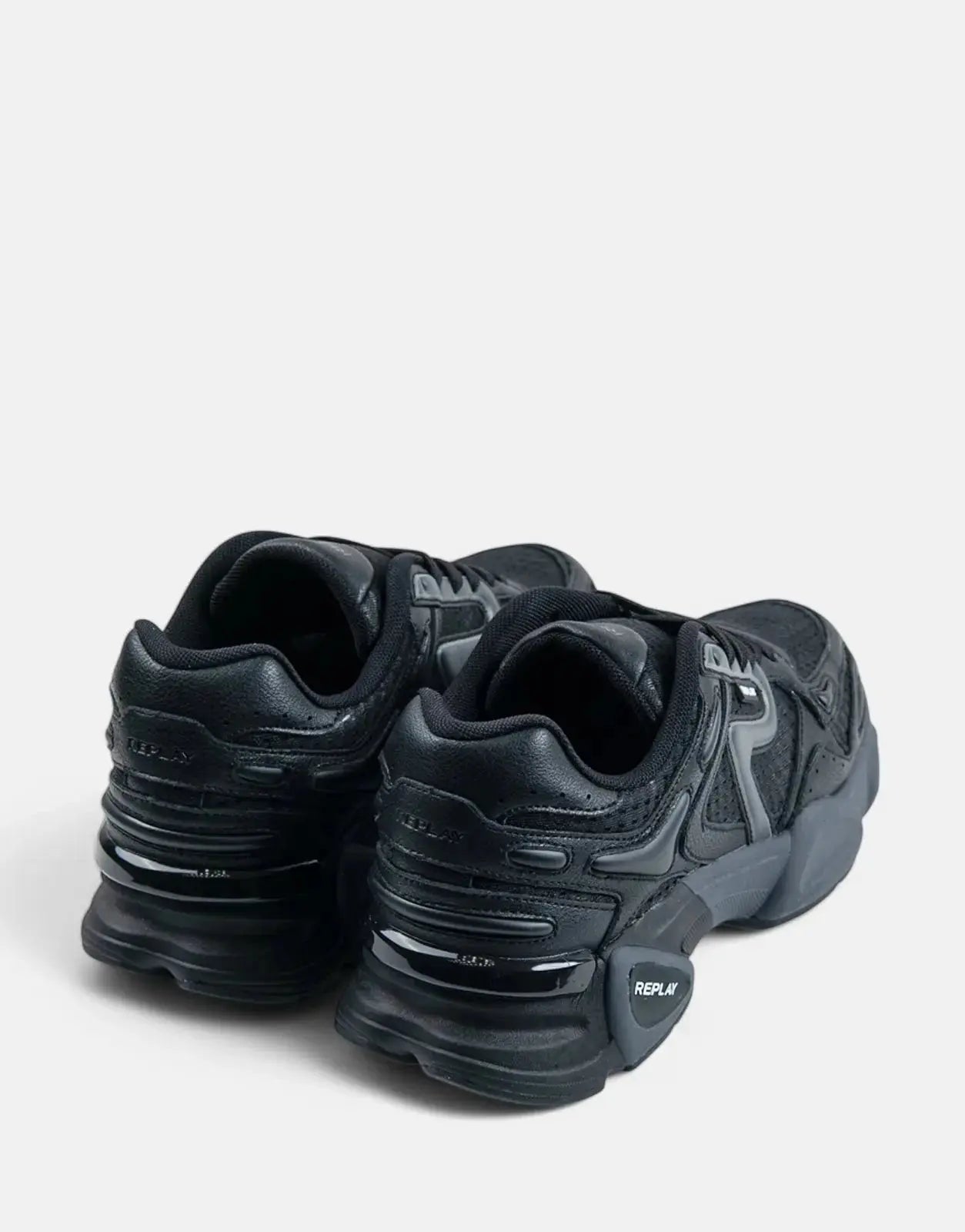 Replay Destiny M Black Sneakers - Subwear