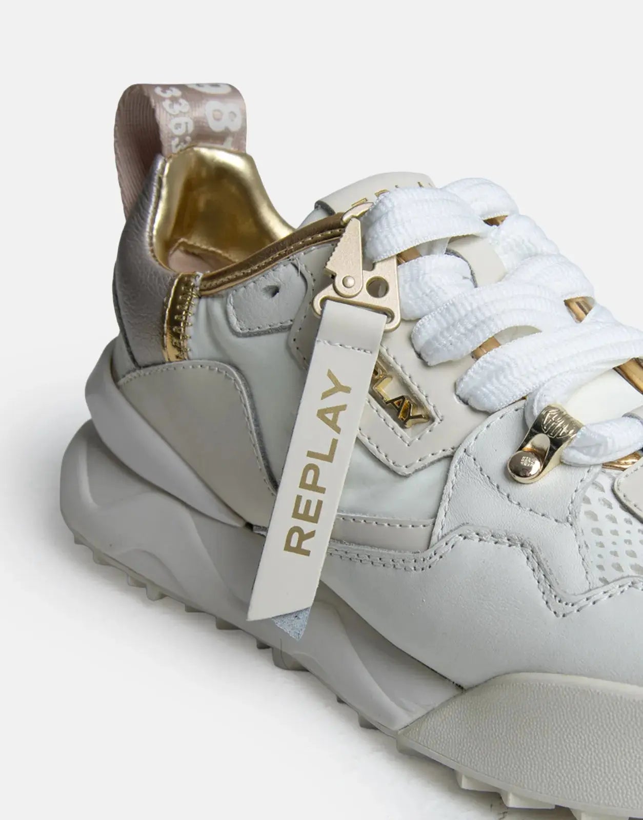 Replay Field W Speed 2 White Sneakers - Subwear
