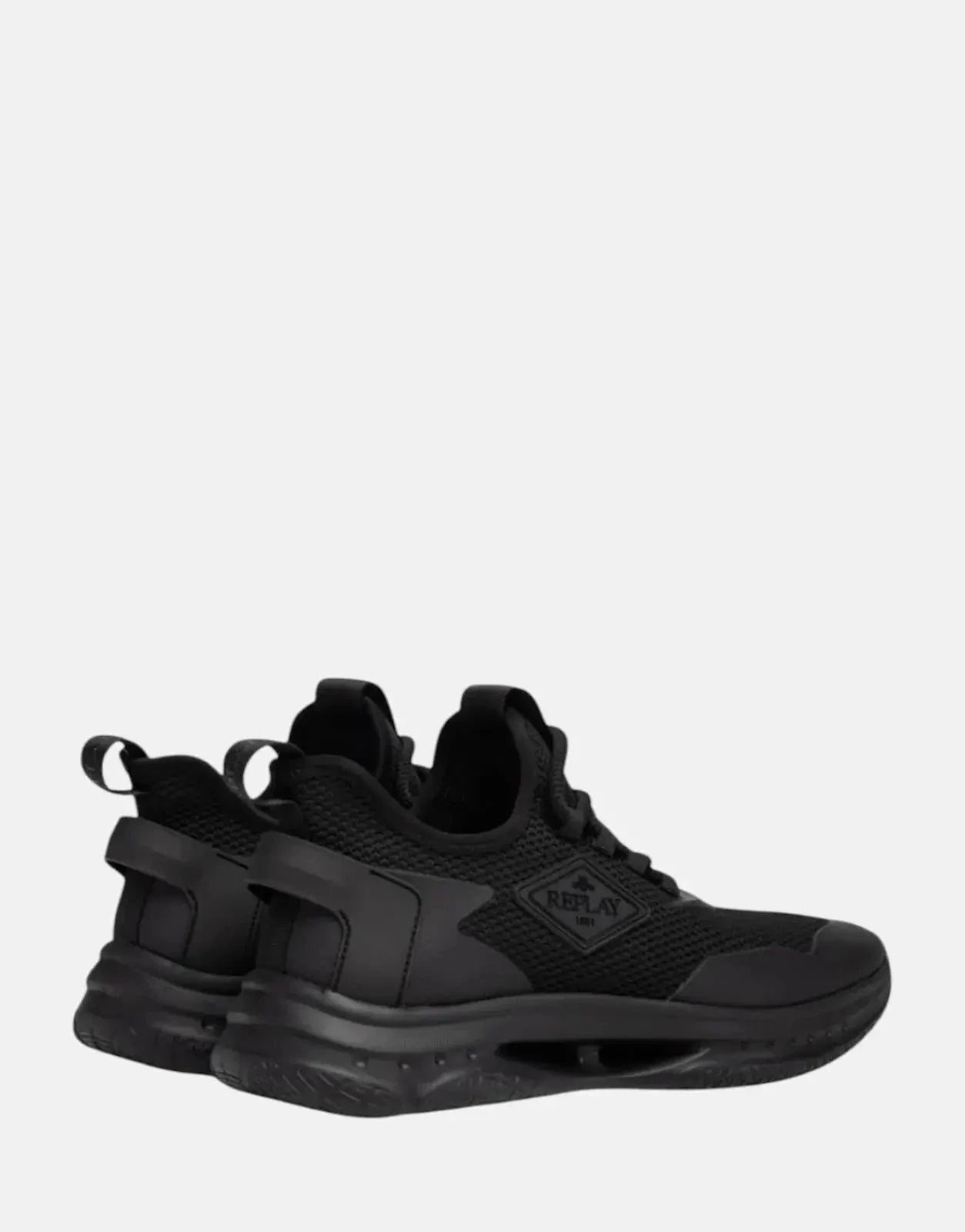 Replay Milefor Base Black Sneakers - Subwear