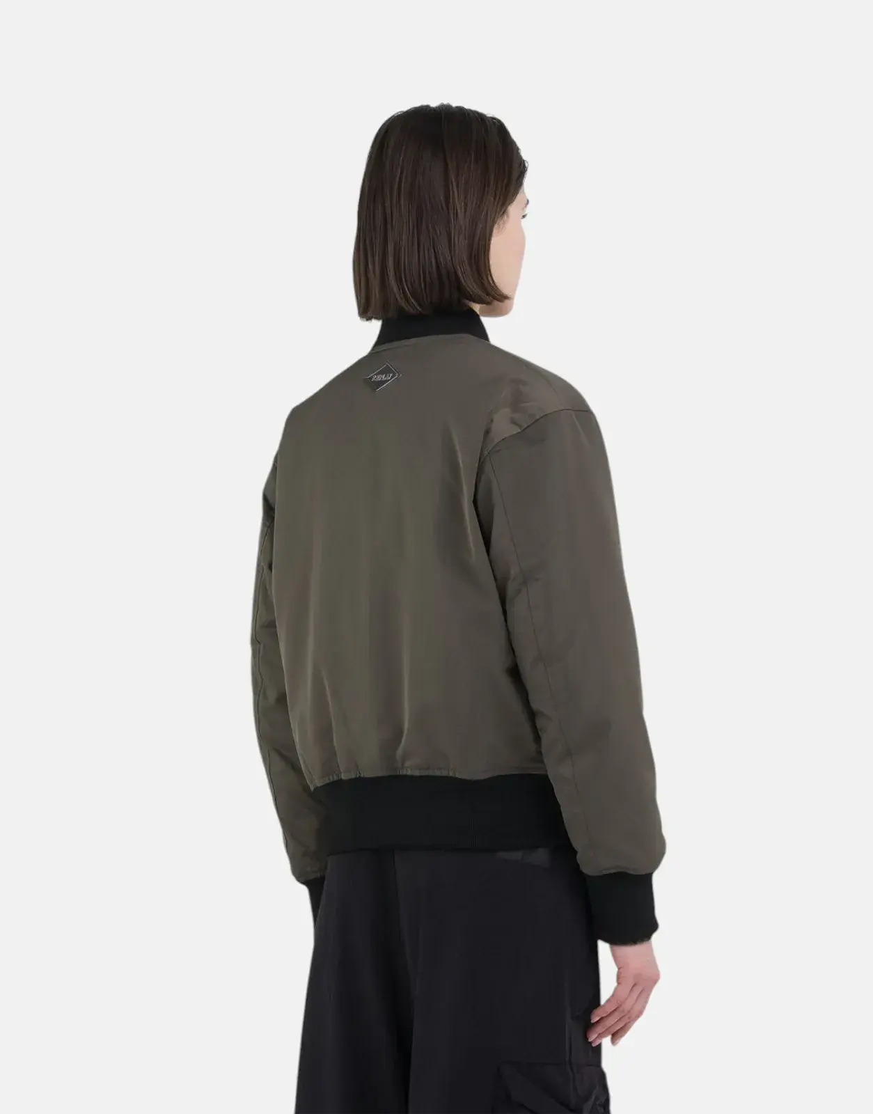 Replay Mud Green Bomber Jacket - Subwear
