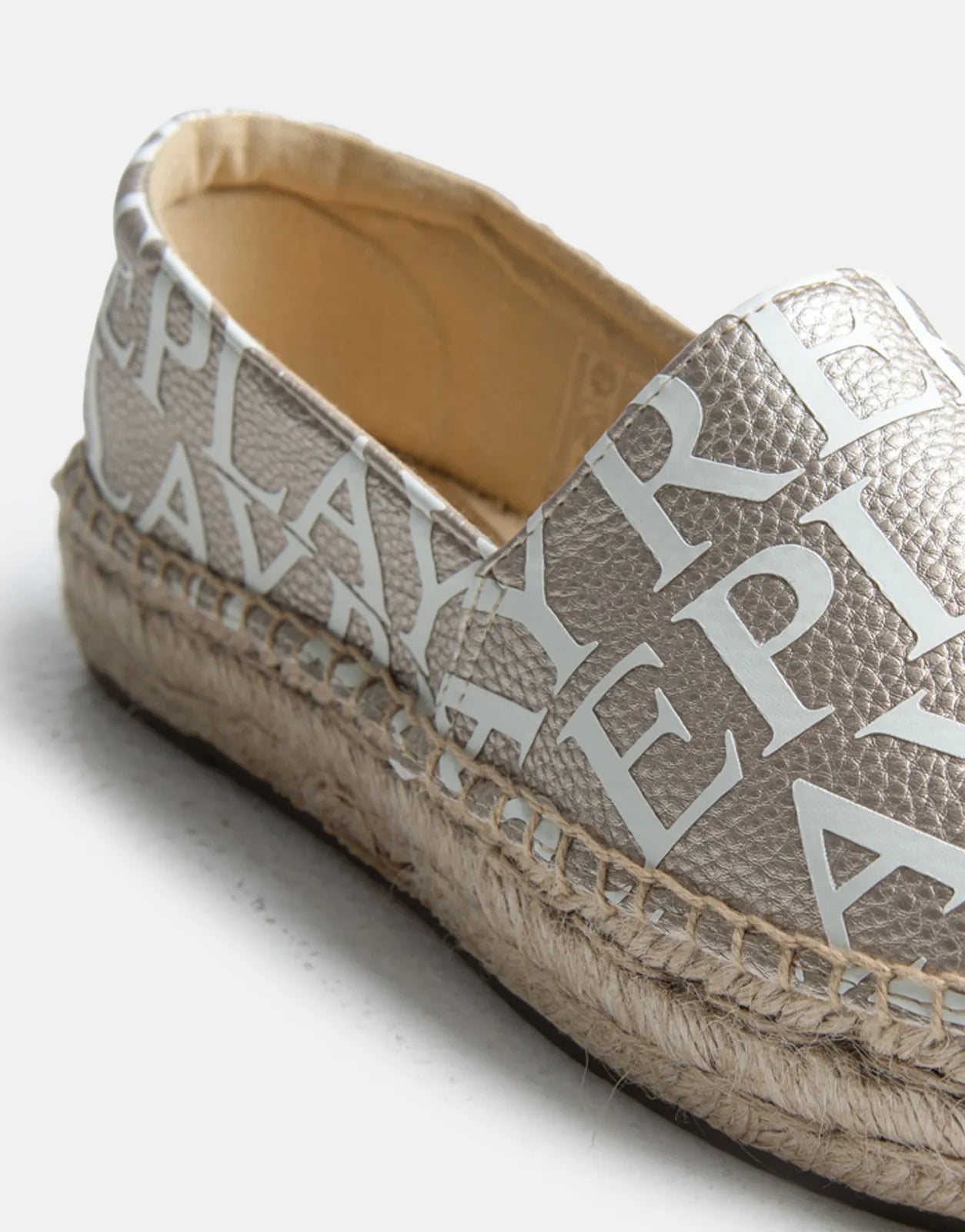 Replay Nash Allover Platinum Espadrille - Subwear