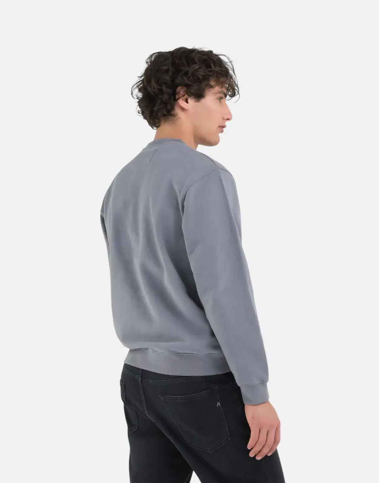 Replay Patch Rider DS Grey Sweater - Subwear
