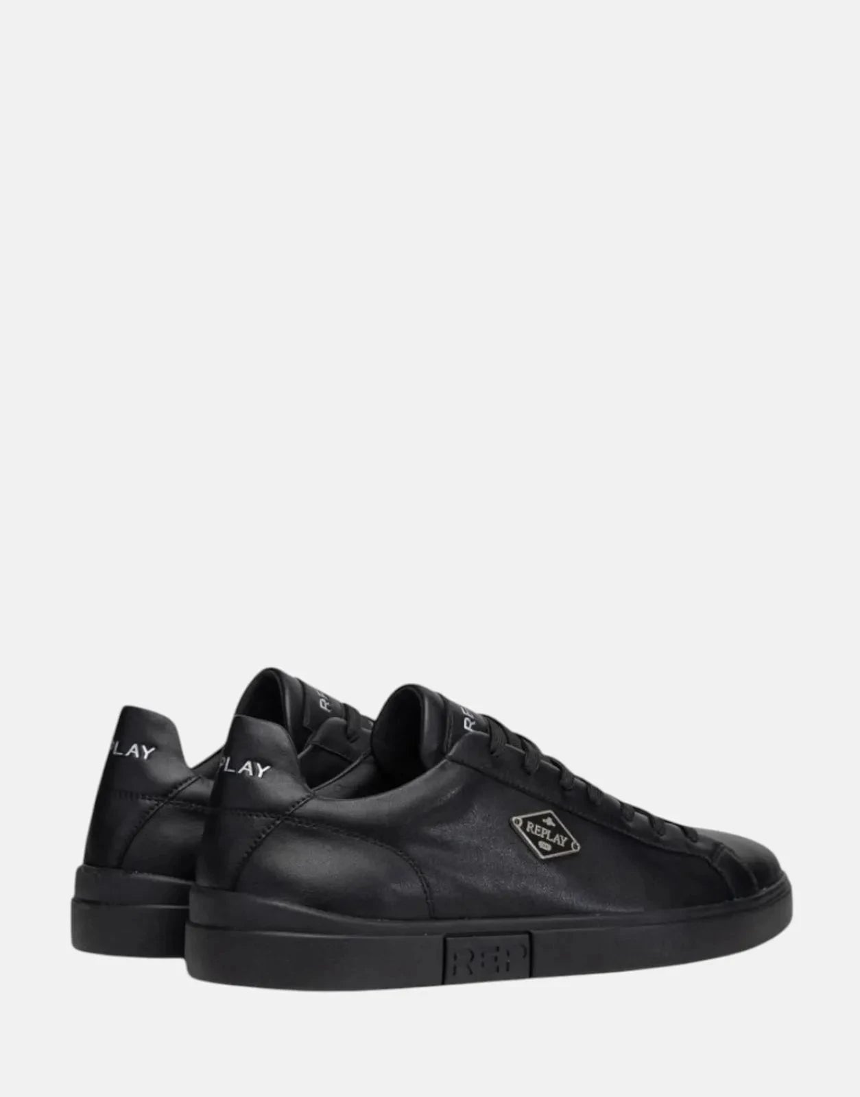 Replay Polys M Rhombus Black Sneakers - Subwear