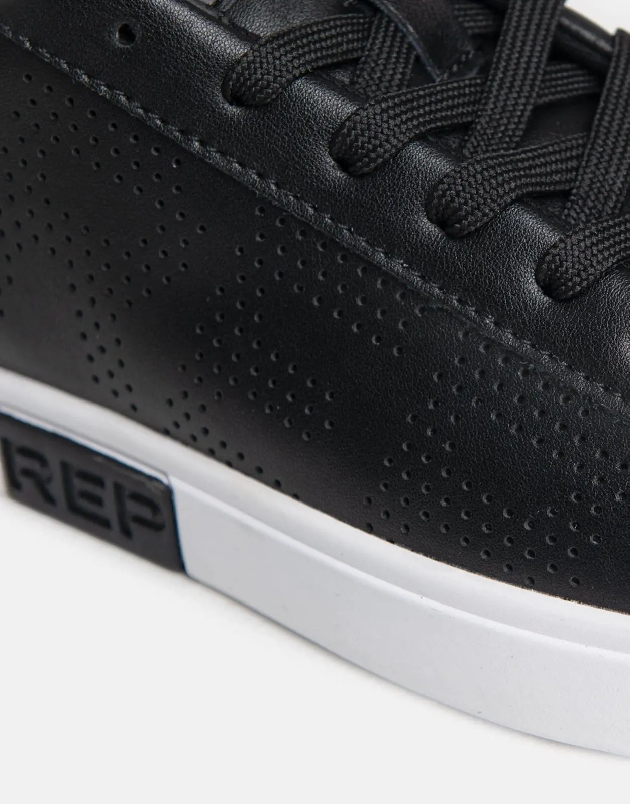 Replay Polys Studio Black/White Sneakers - Subwear