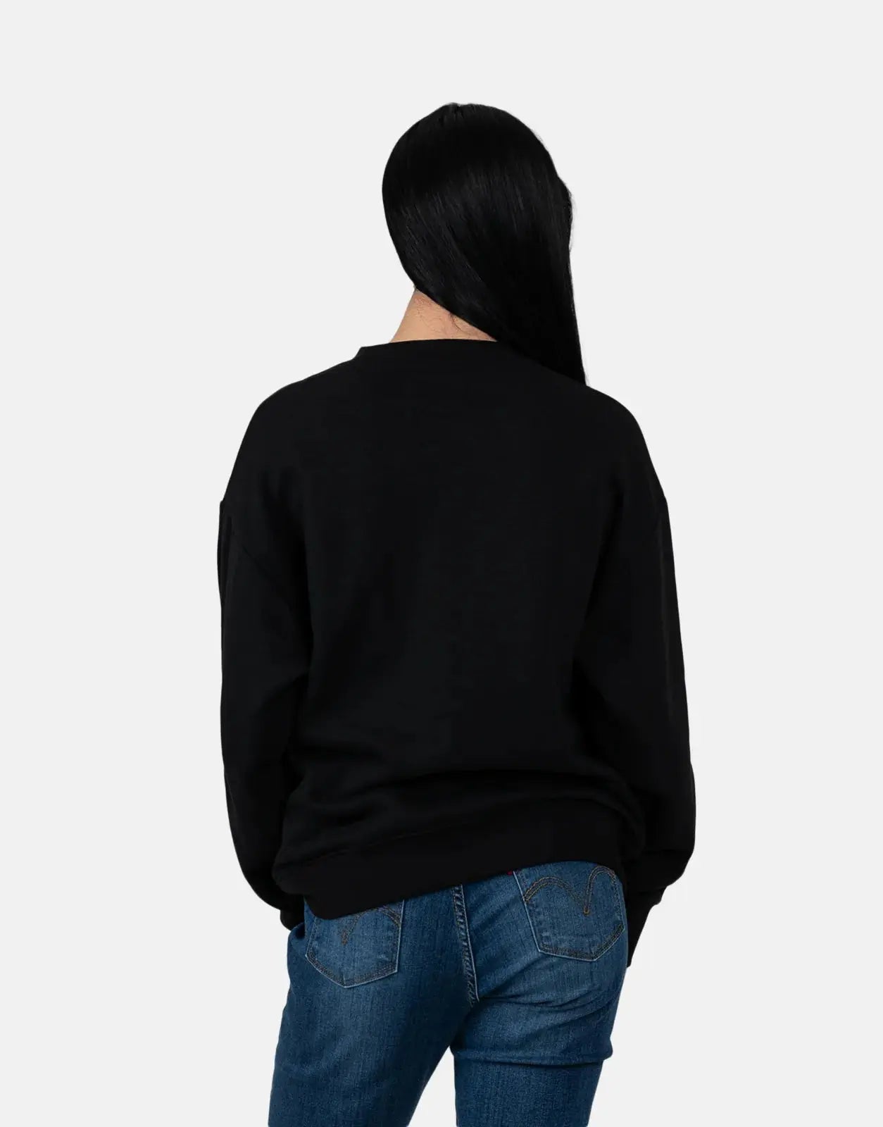 Replay R-Logo Black Sweatshirt - Subwear