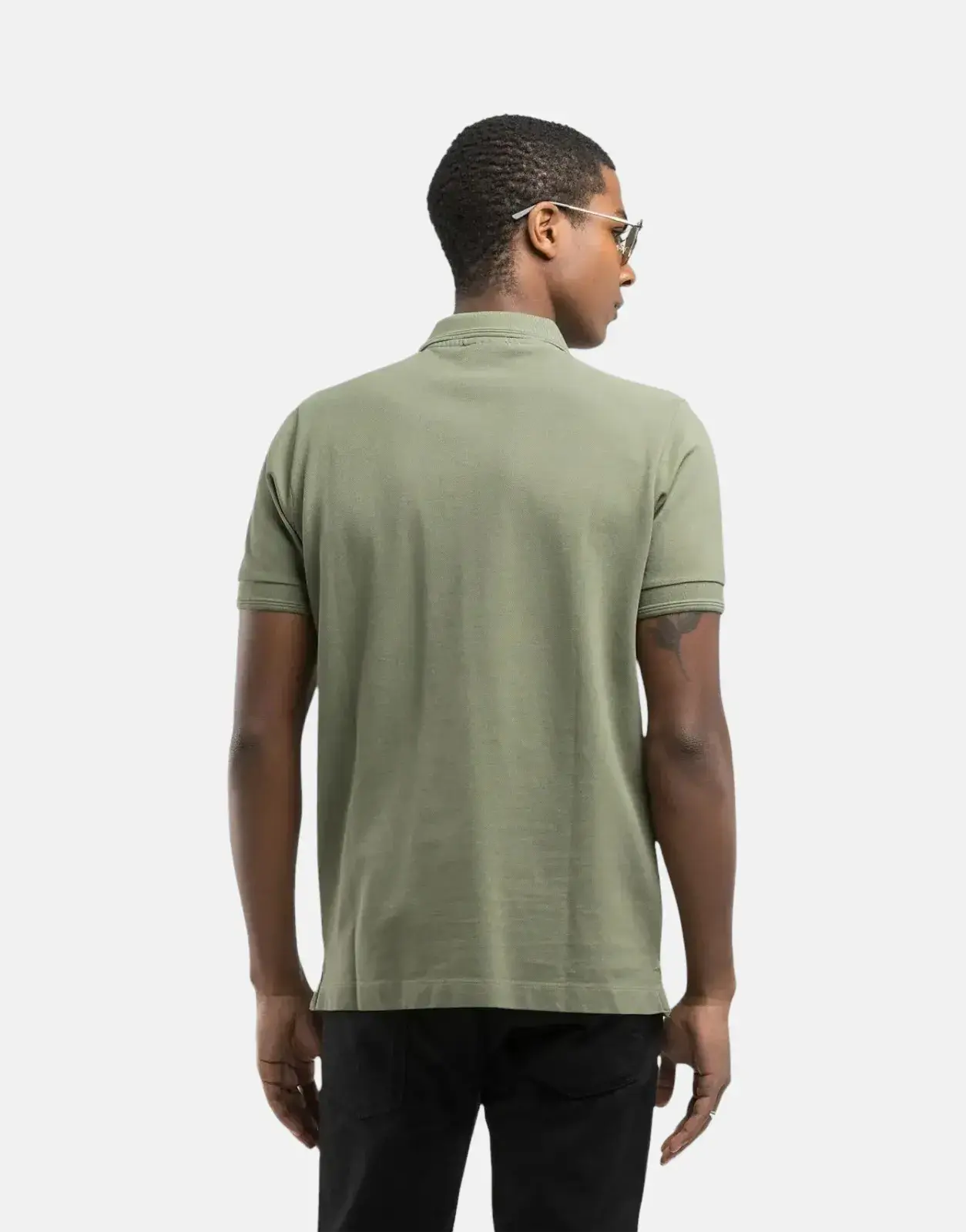 Replay R-Logo Polo Shirt Green - Subwear