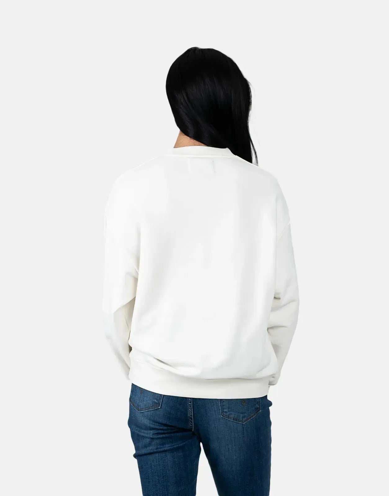 Replay R-Logo White Sweatshirt - Subwear