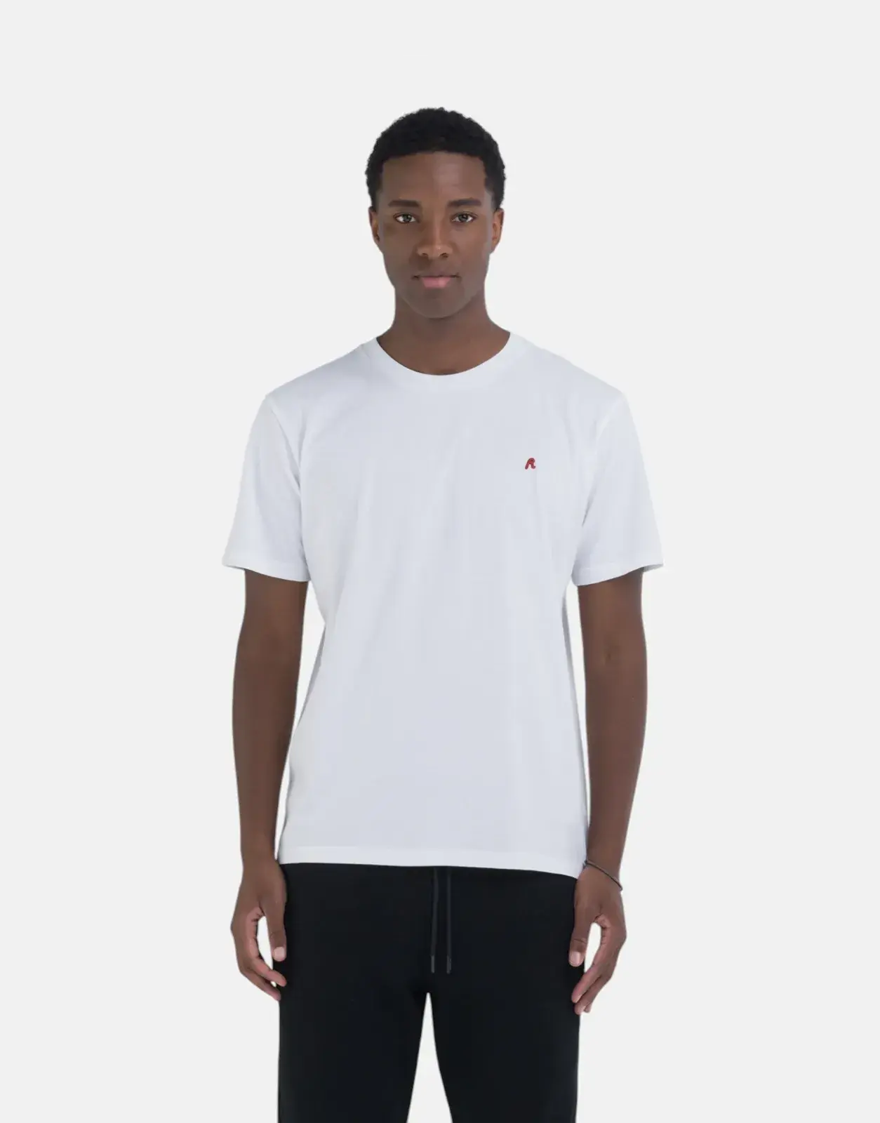 Replay R Logo White T-Shirt - Subwear