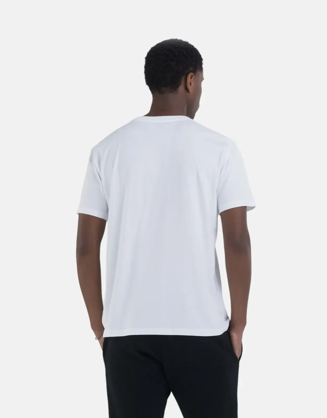 Replay R Logo White T-Shirt - Subwear