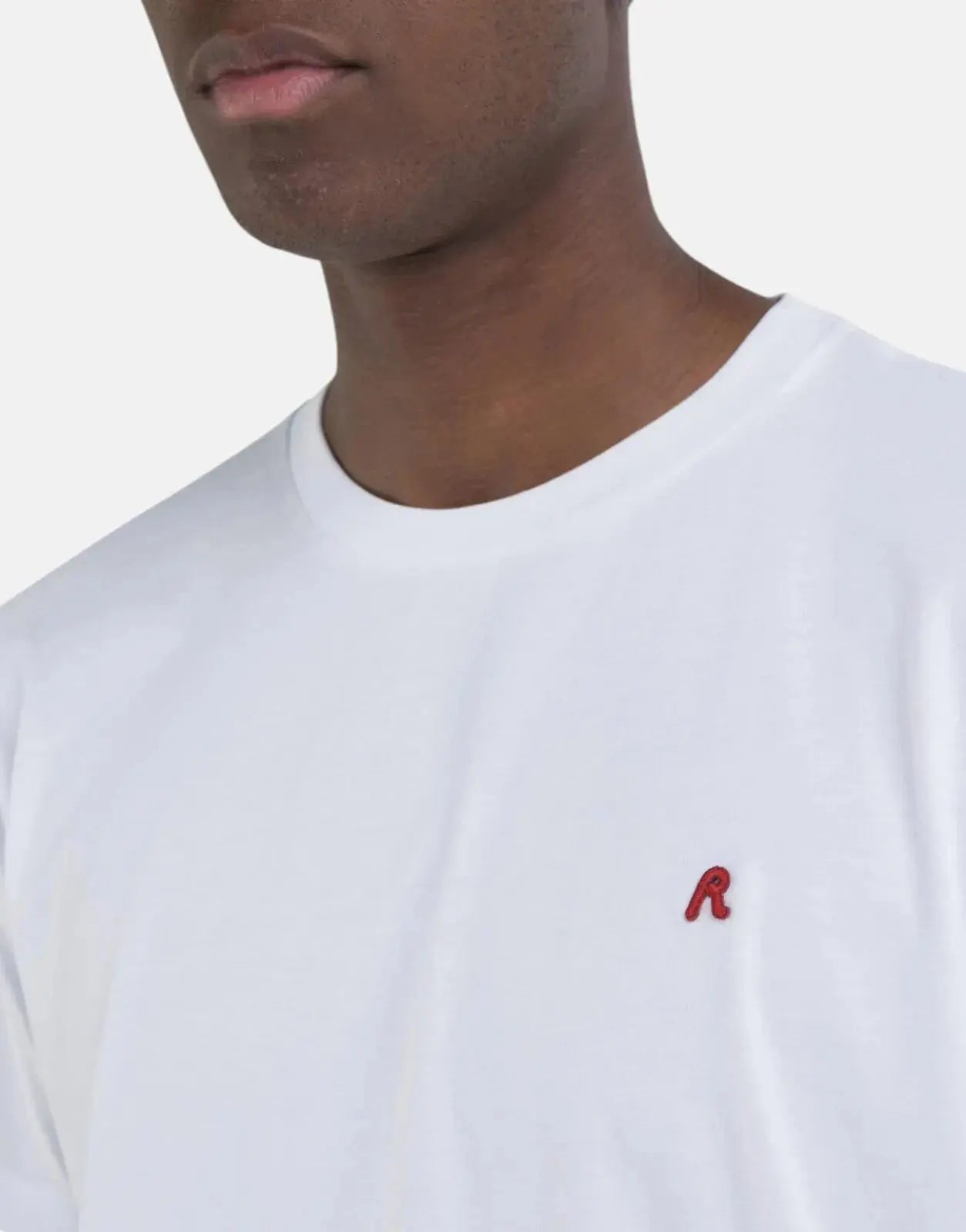 Replay R Logo White T-Shirt - Subwear
