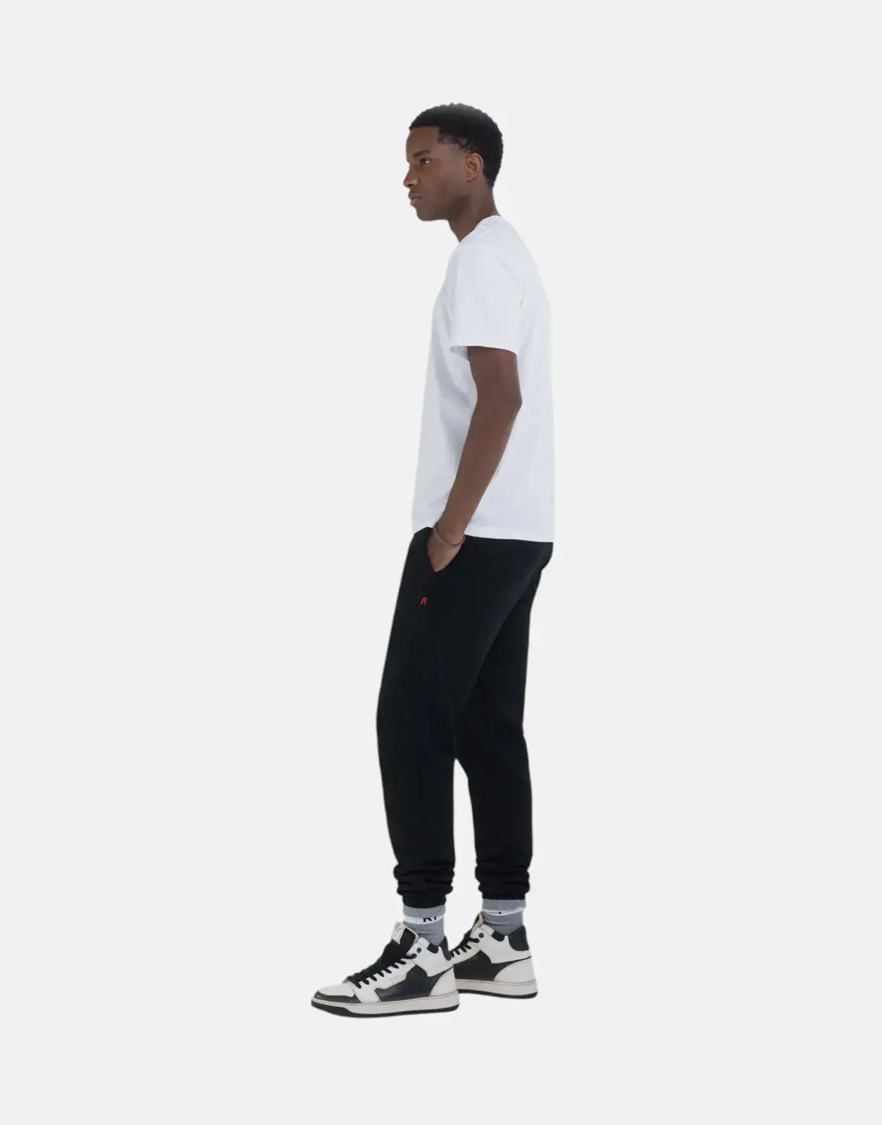 Replay R Logo White T-Shirt - Subwear