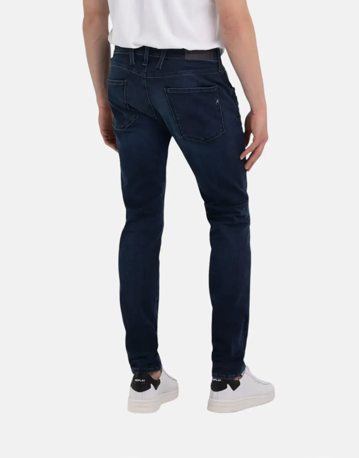 Replay Recycled Hyperflex Blue Jeans - Subwear