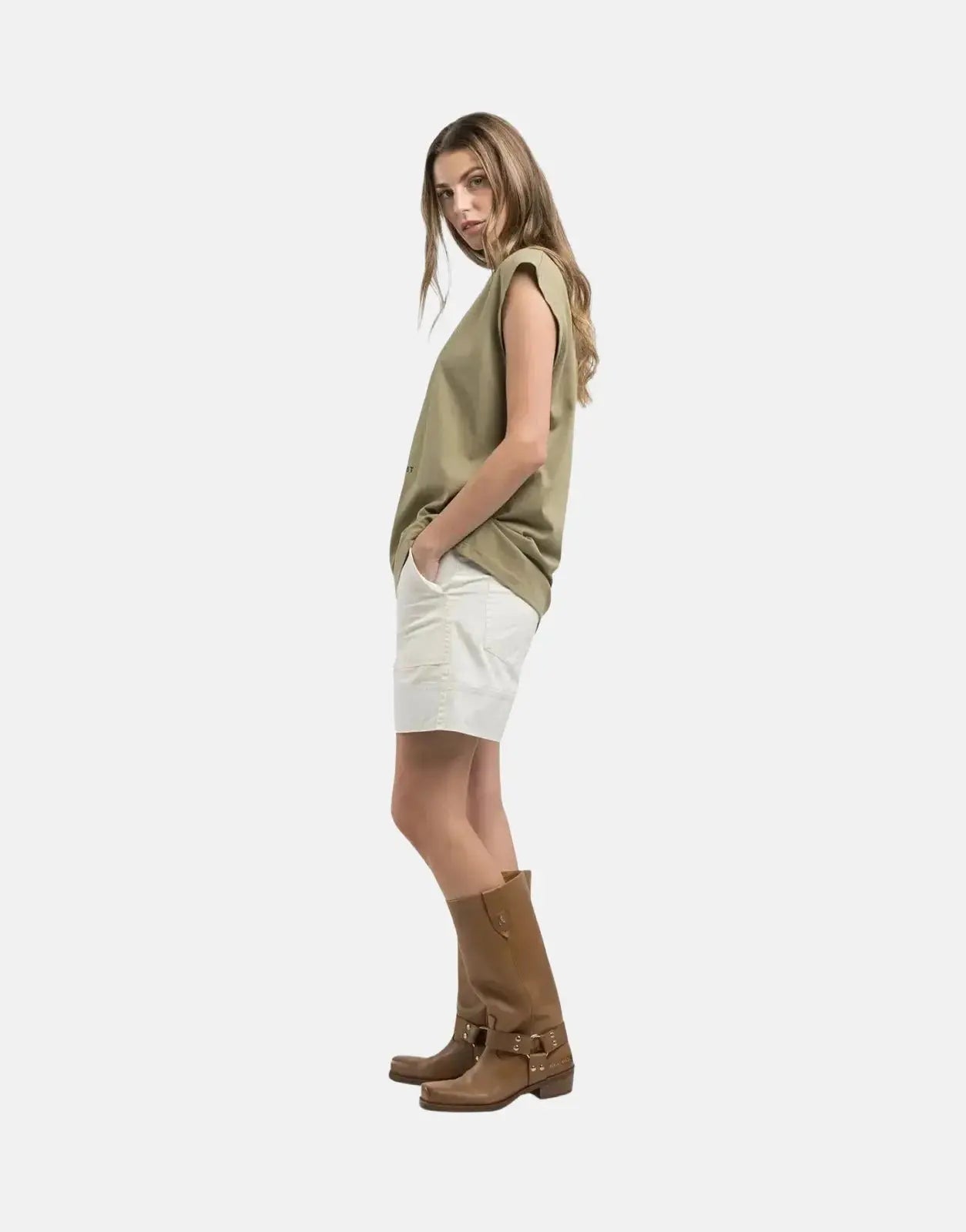 Replay Roadtrip Light Military Green T-Shirt - Subwear
