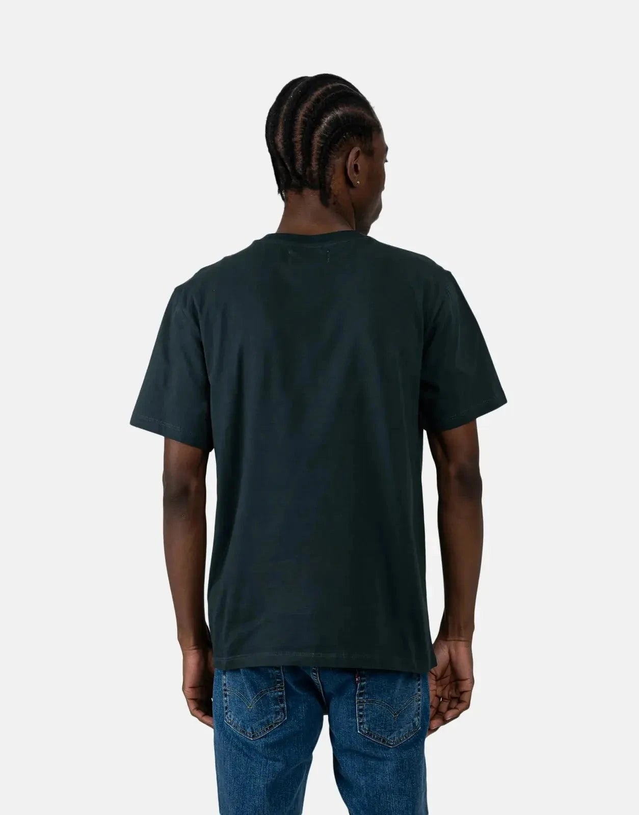Replay Rubber Logo Print Black T-Shirt - Subwear