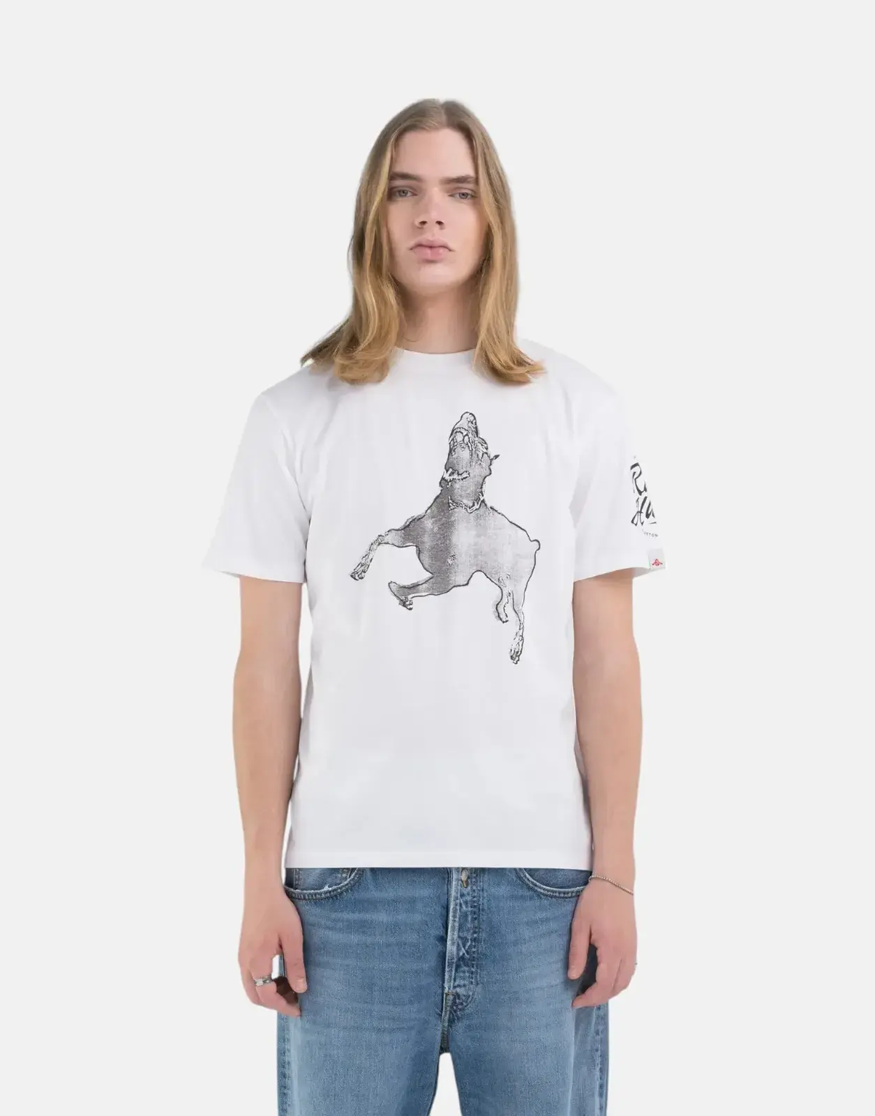 Replay Shadow Dog White T-Shirt - Subwear