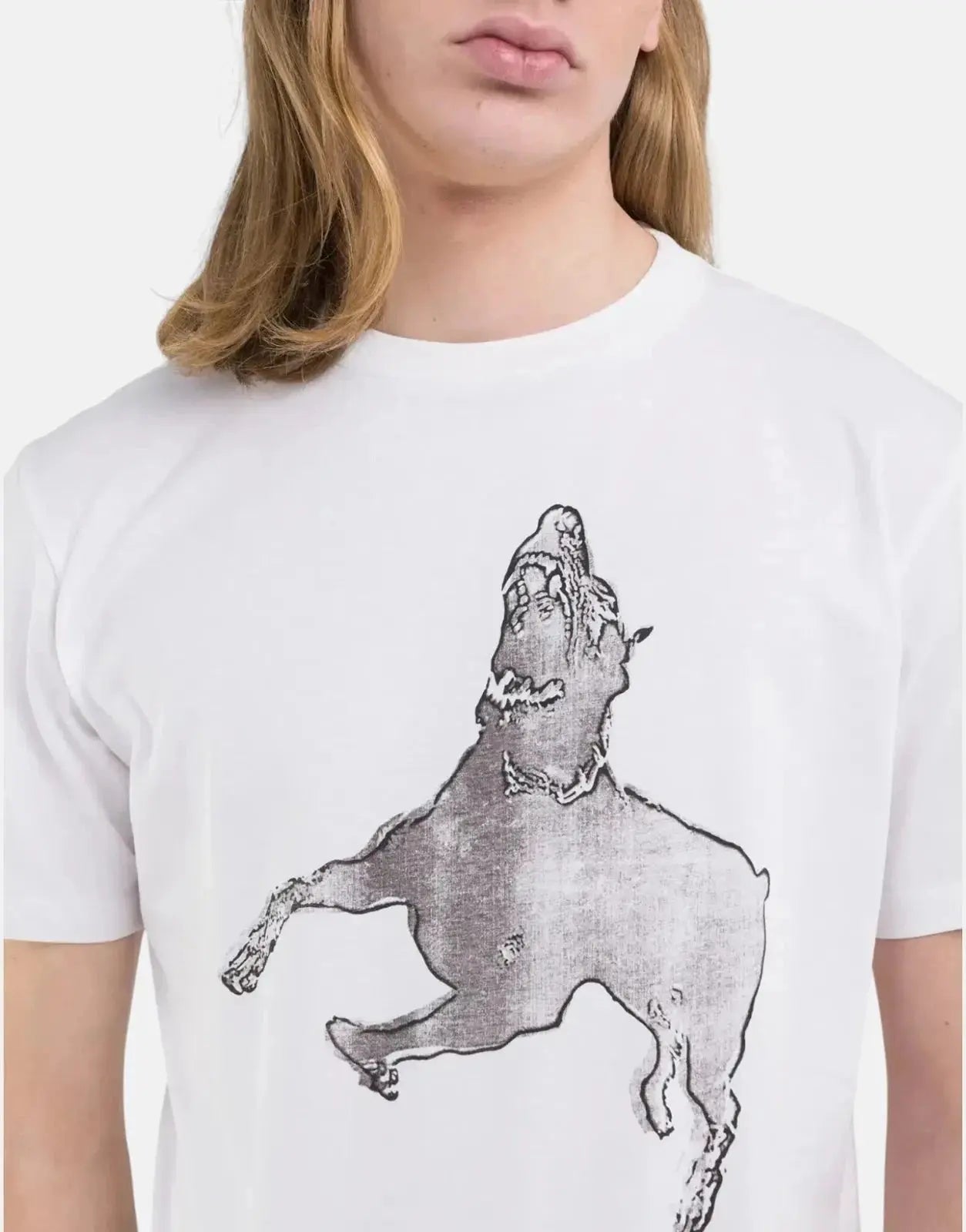 Replay Shadow Dog White T-Shirt - Subwear