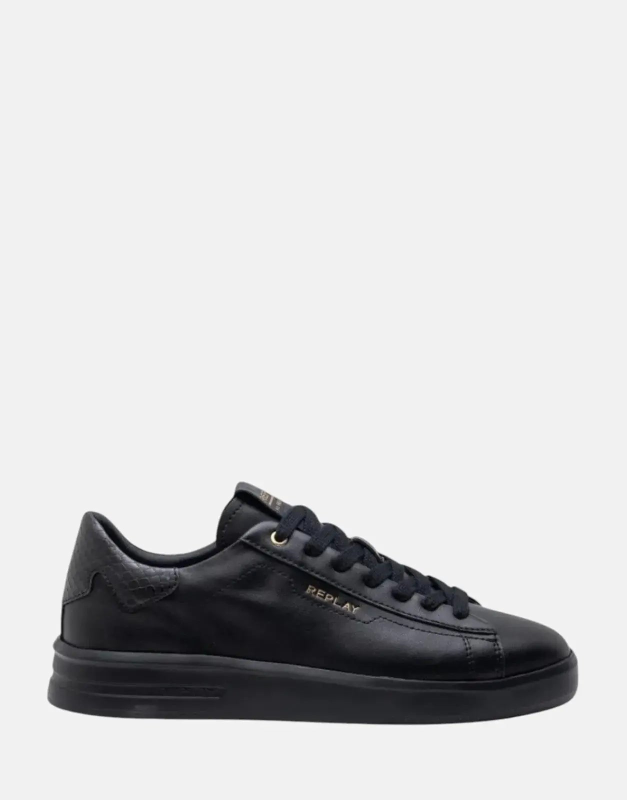 Replay University M Snake Black Sneakers - Subwear