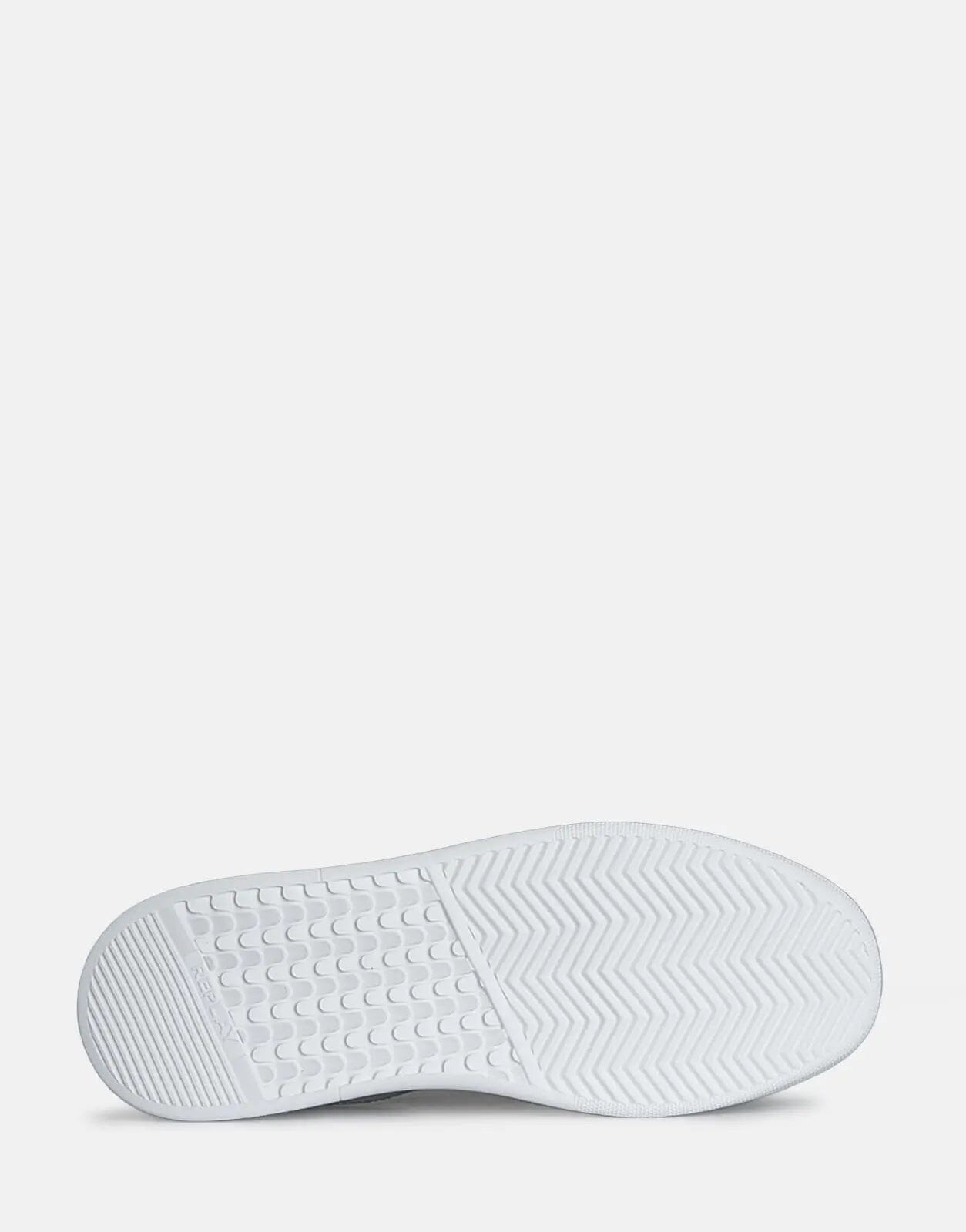 Replay University Zip Mens White Sneakers - Subwear