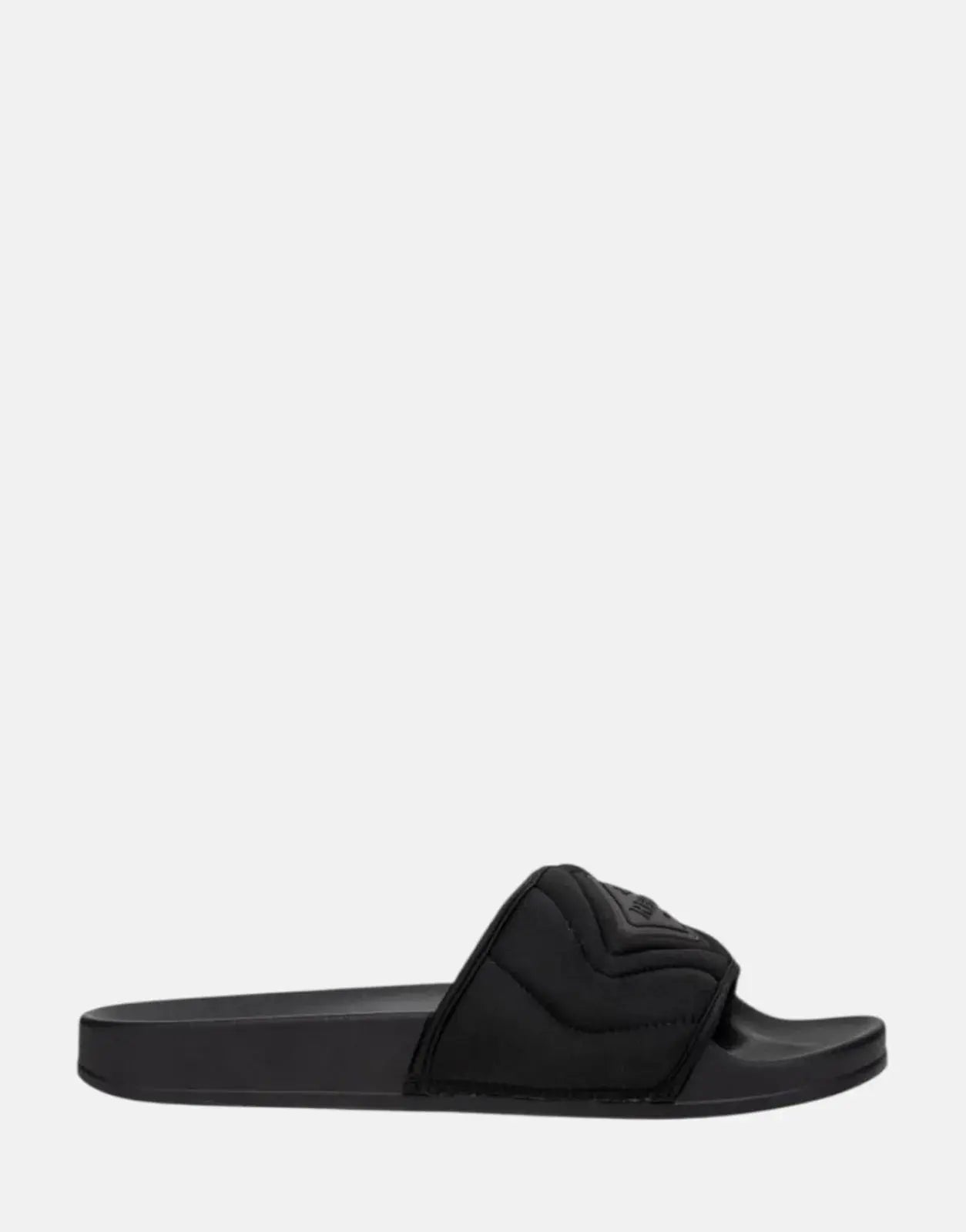 Replay Up Rhombus Black Slides - Subwear