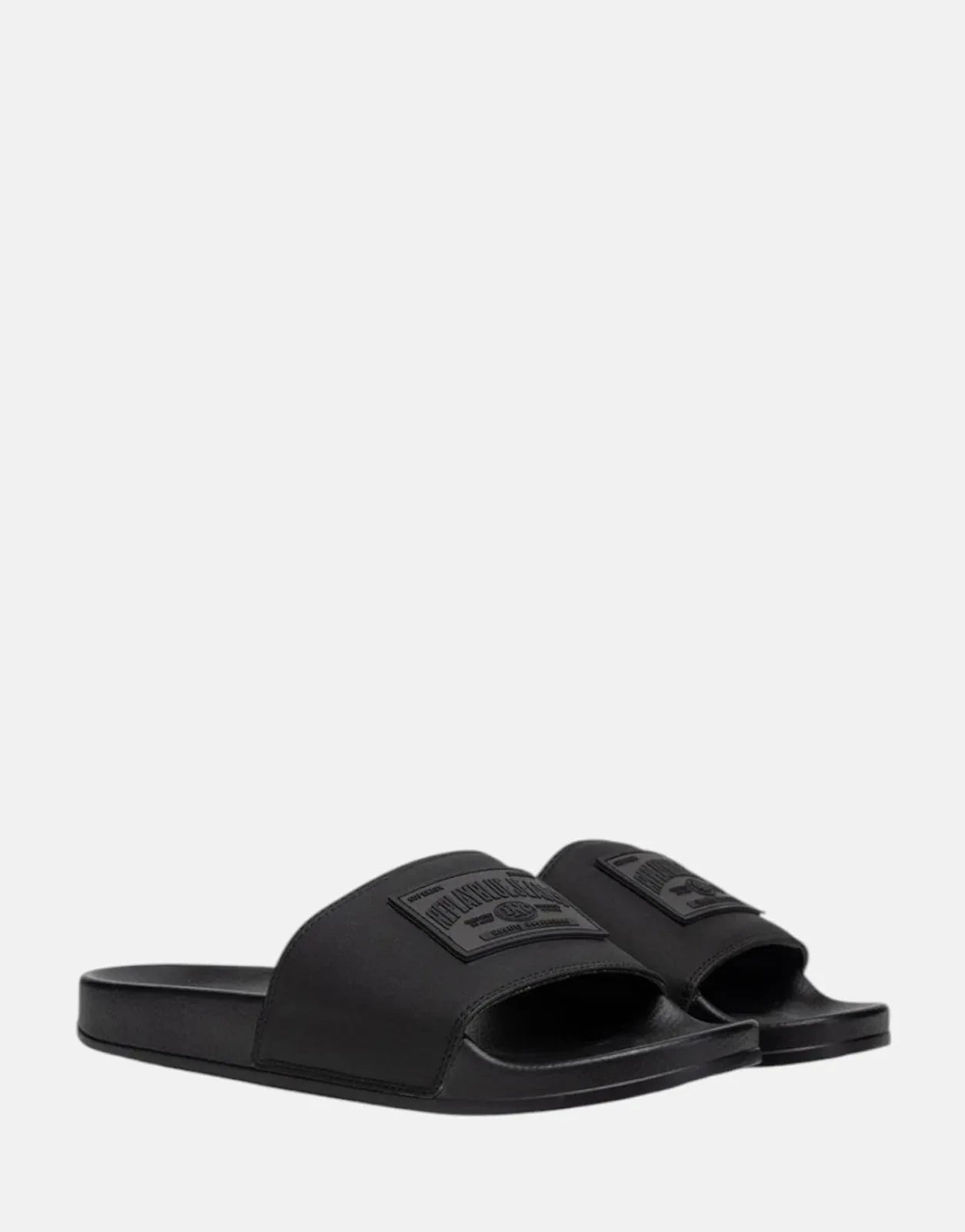 Replay Up Tyre Black Slides - Subwear