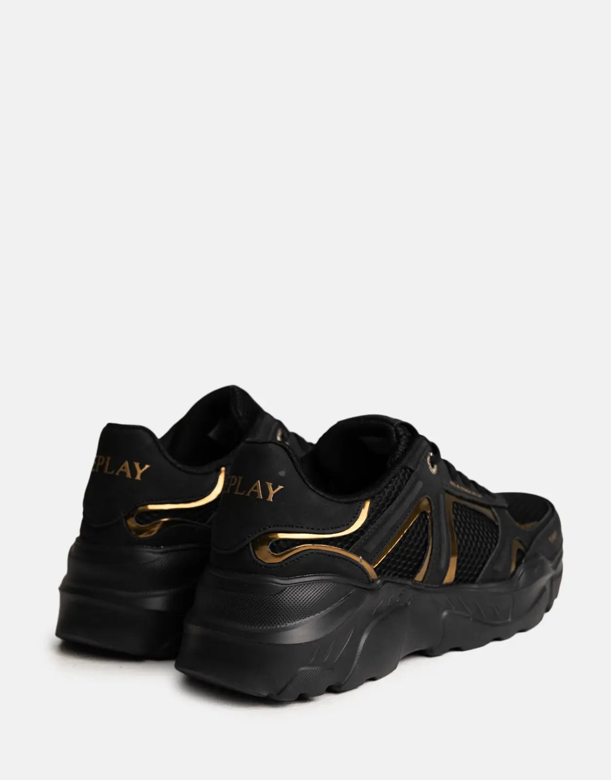 Replay Vanessa Couple Black Sneaker - Subwear