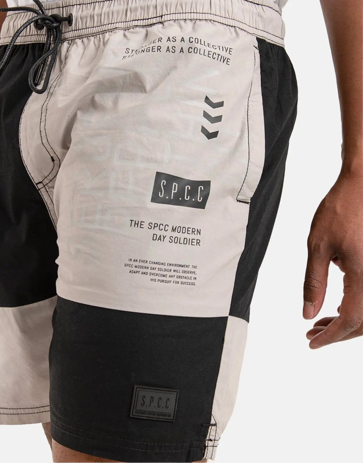 SPCC Dolan Light Grey Pool Shorts - Subwear