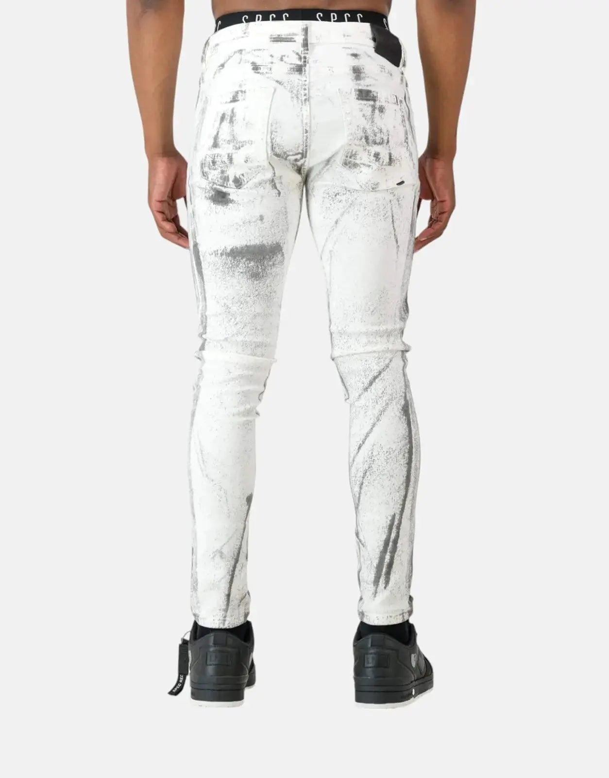 SPCC Fracture White Jeans - Subwear