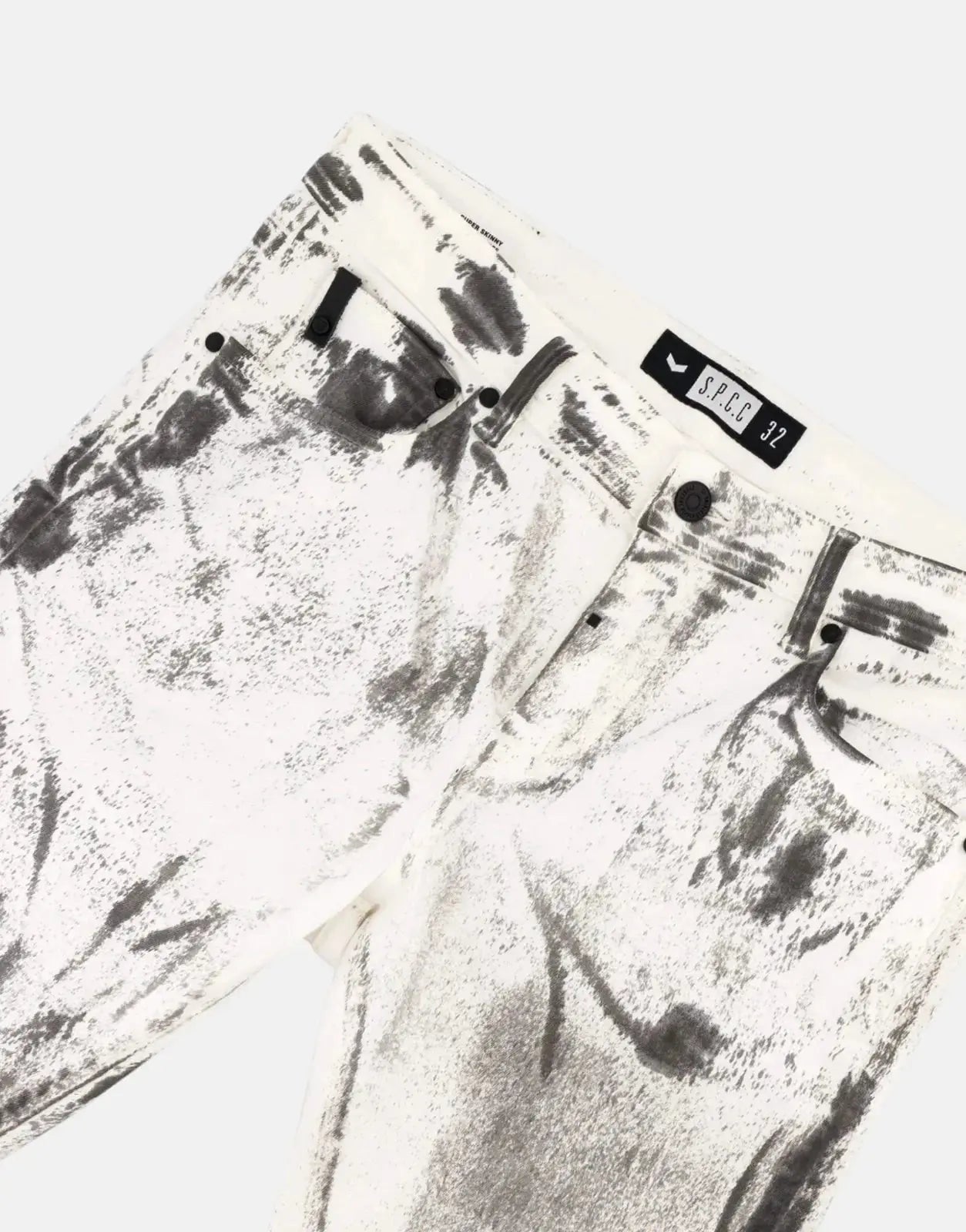 SPCC Fracture White Jeans - Subwear