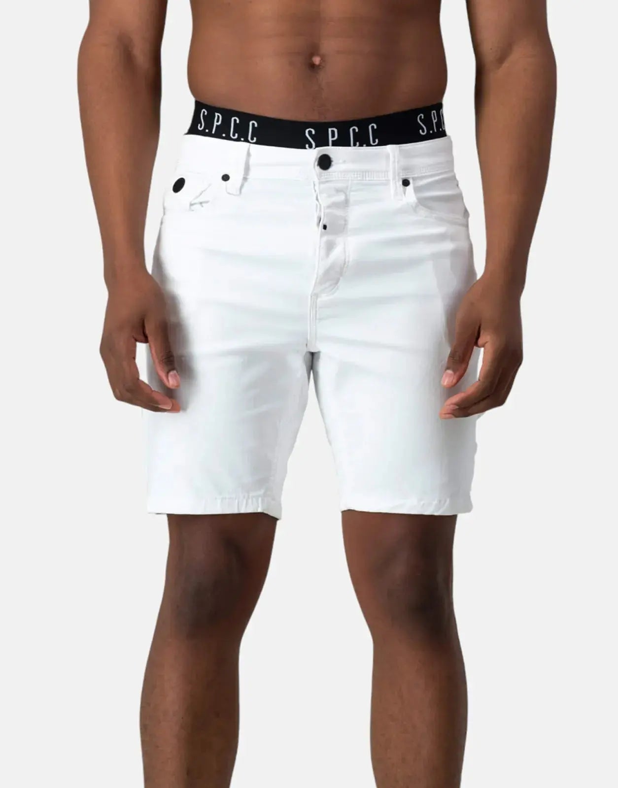 SPCC Mahura Woven White Shorts - Subwear