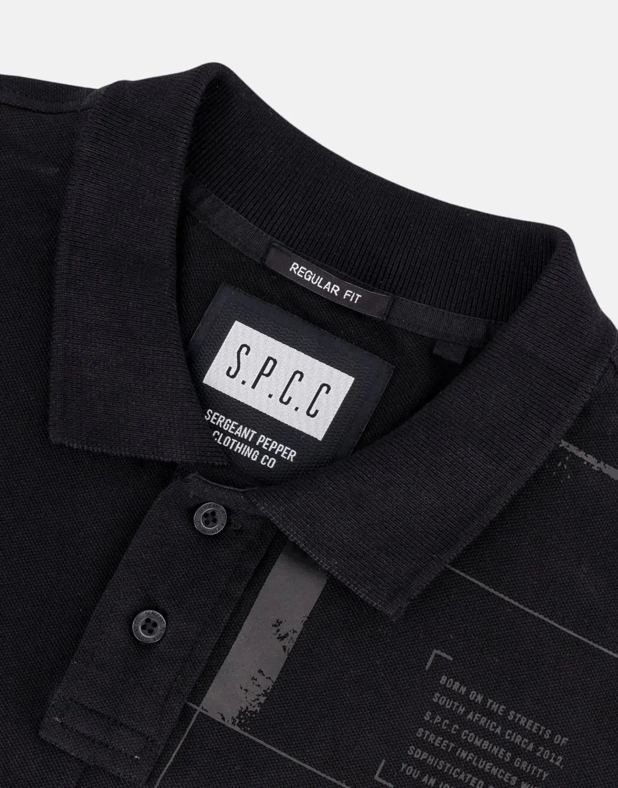SPCC Orbit Black Golfer - Subwear
