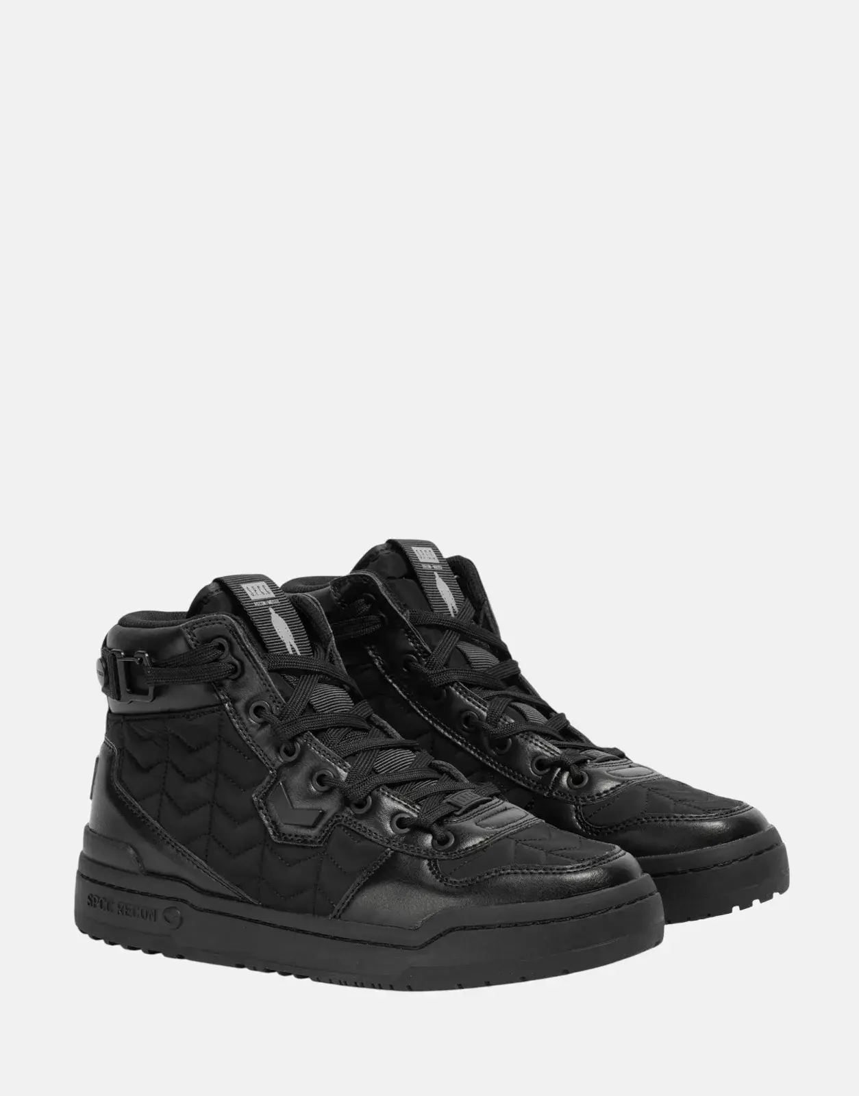 SPCC Recon Vedette Black Hi Sneakers - Subwear