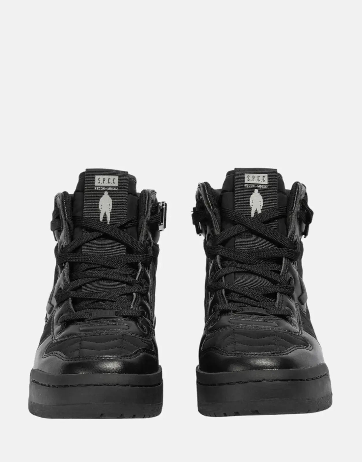 SPCC Recon Vedette Black Hi Sneakers - Subwear