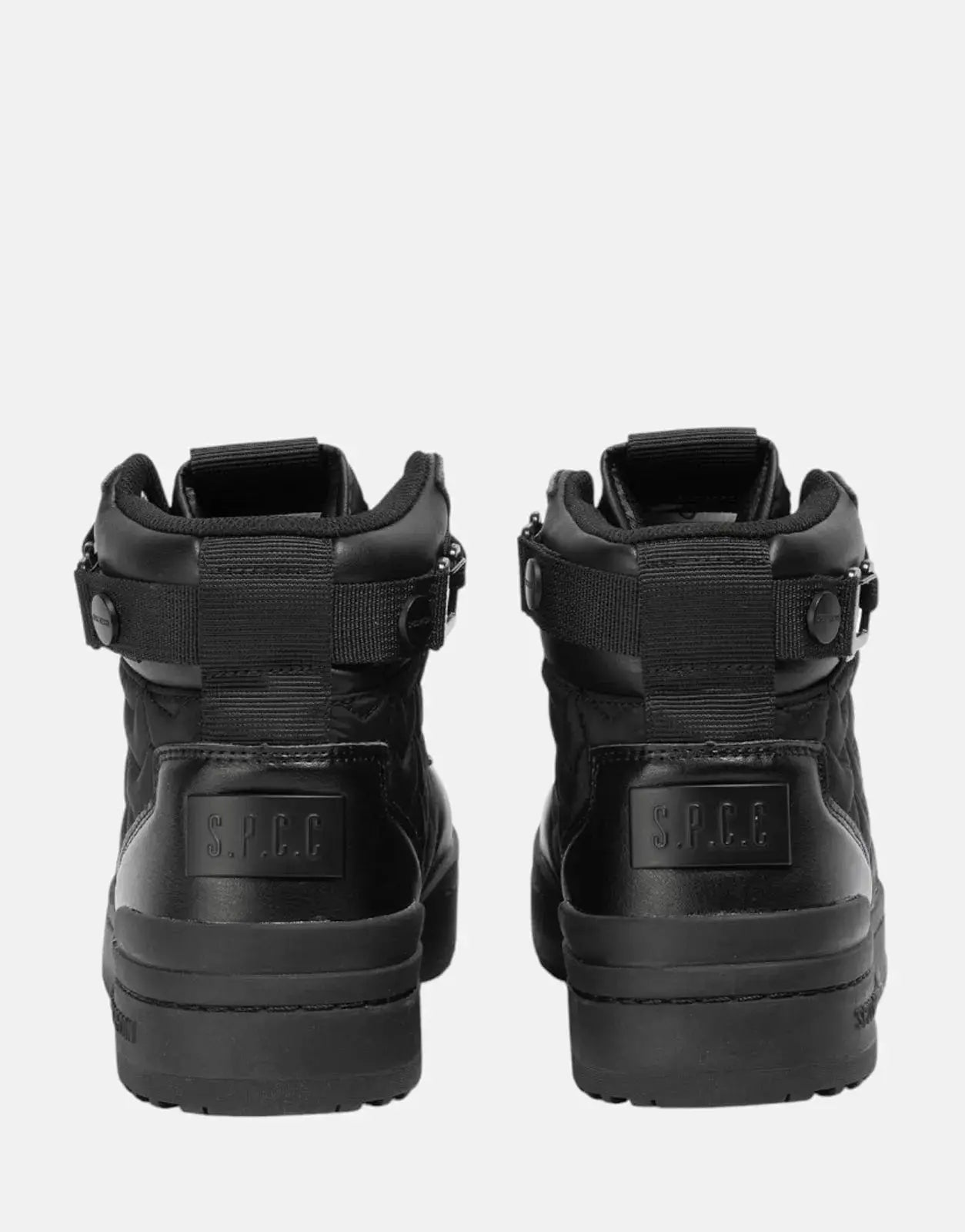 SPCC Recon Vedette Black Hi Sneakers - Subwear